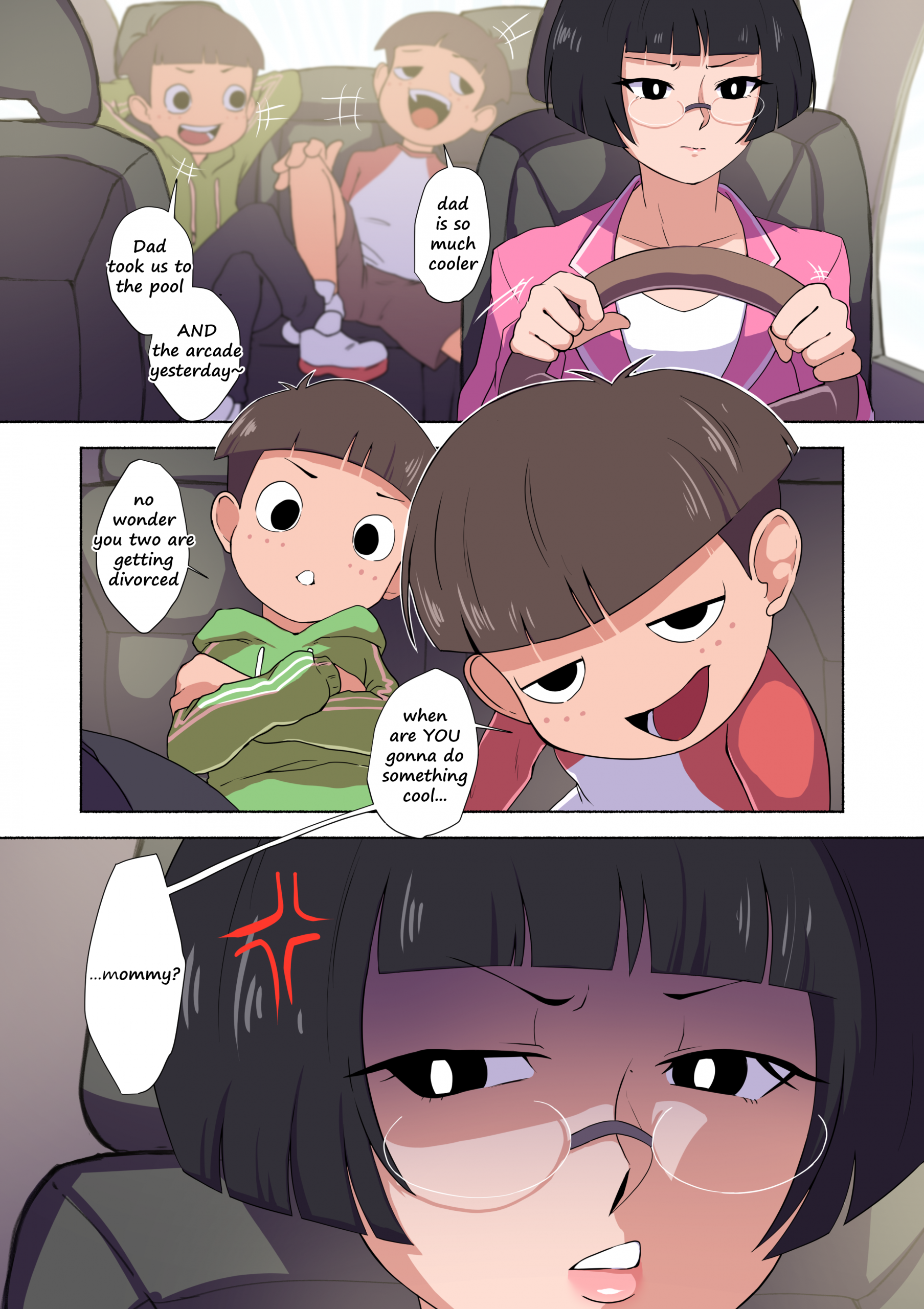 Mommy's Twins porn comic picture 1