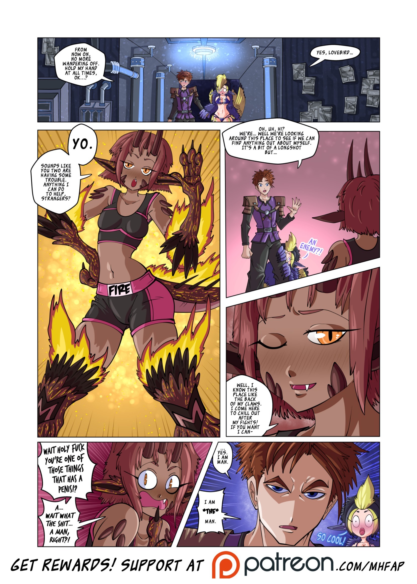 Monster Harem Feverish Absolute Passion! Ch. 1-5 porn comic picture 32