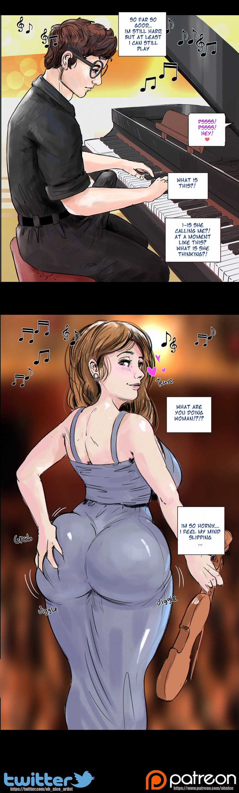 Musicians Troubles porn comic picture 6