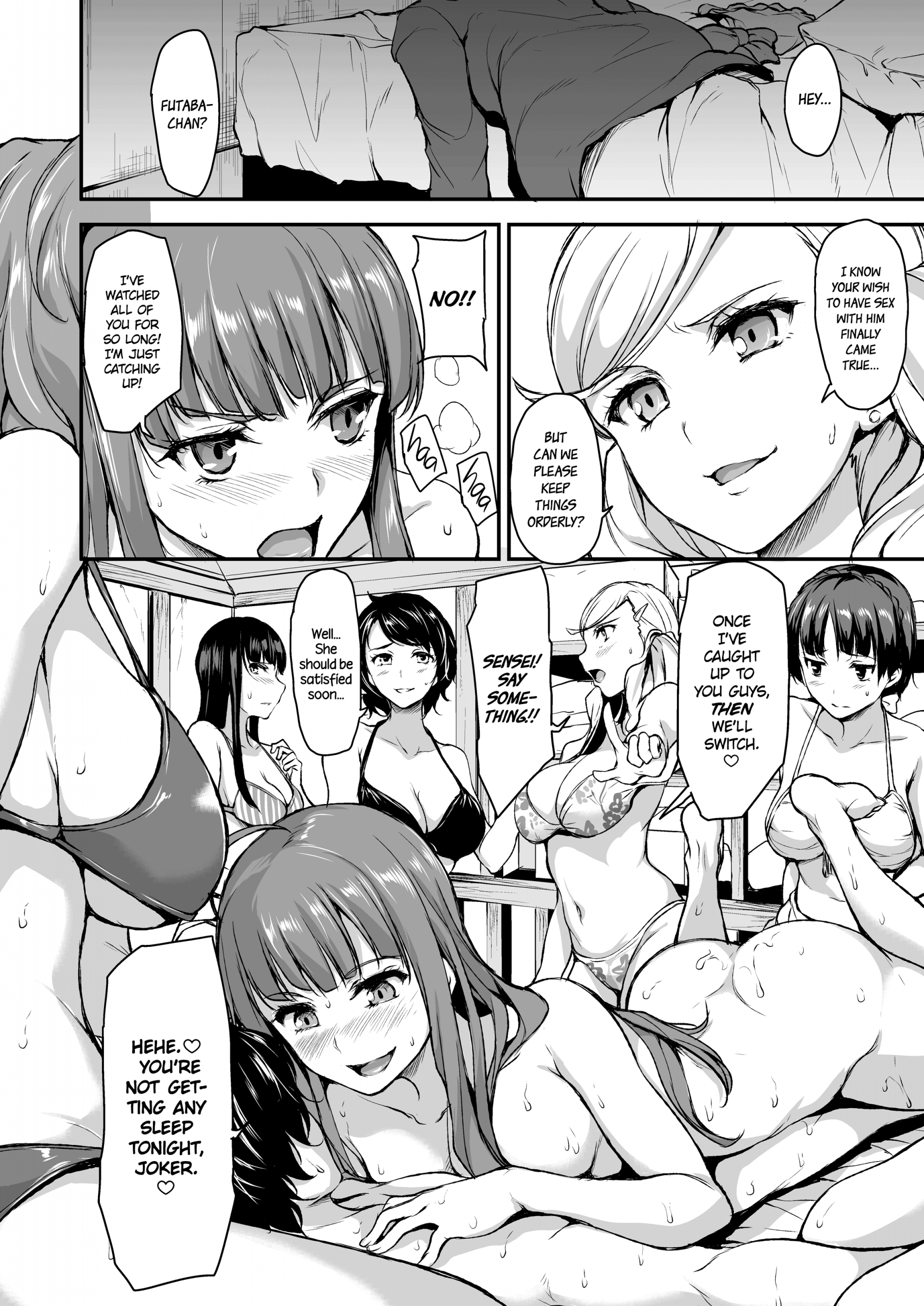 P5 Harem - Futaba Edition hentai manga picture 27