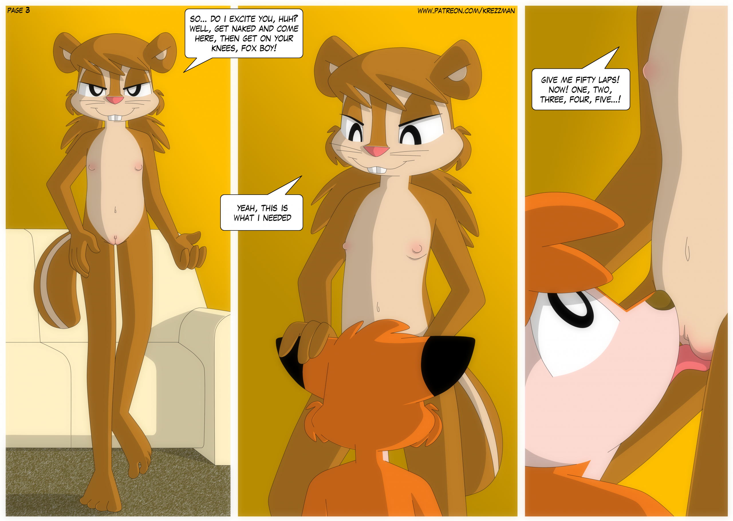 Pajama party porn comic picture 3