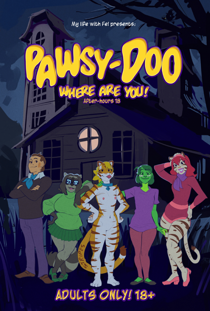 Pawsy-Doo Where are you! porn comic picture 1