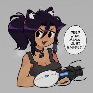 Portal Kat porn comic picture 1