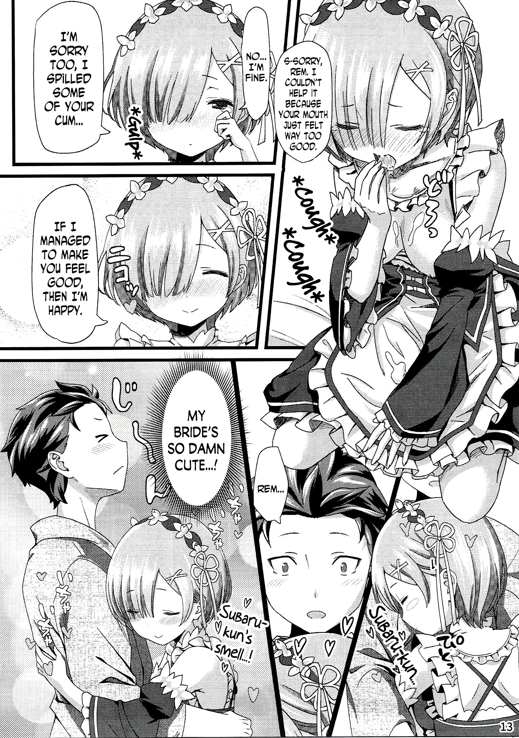 Re: Zero kara Hajimeru Isekai Icha Love Kekkon Seikatsu porn comic picture 12