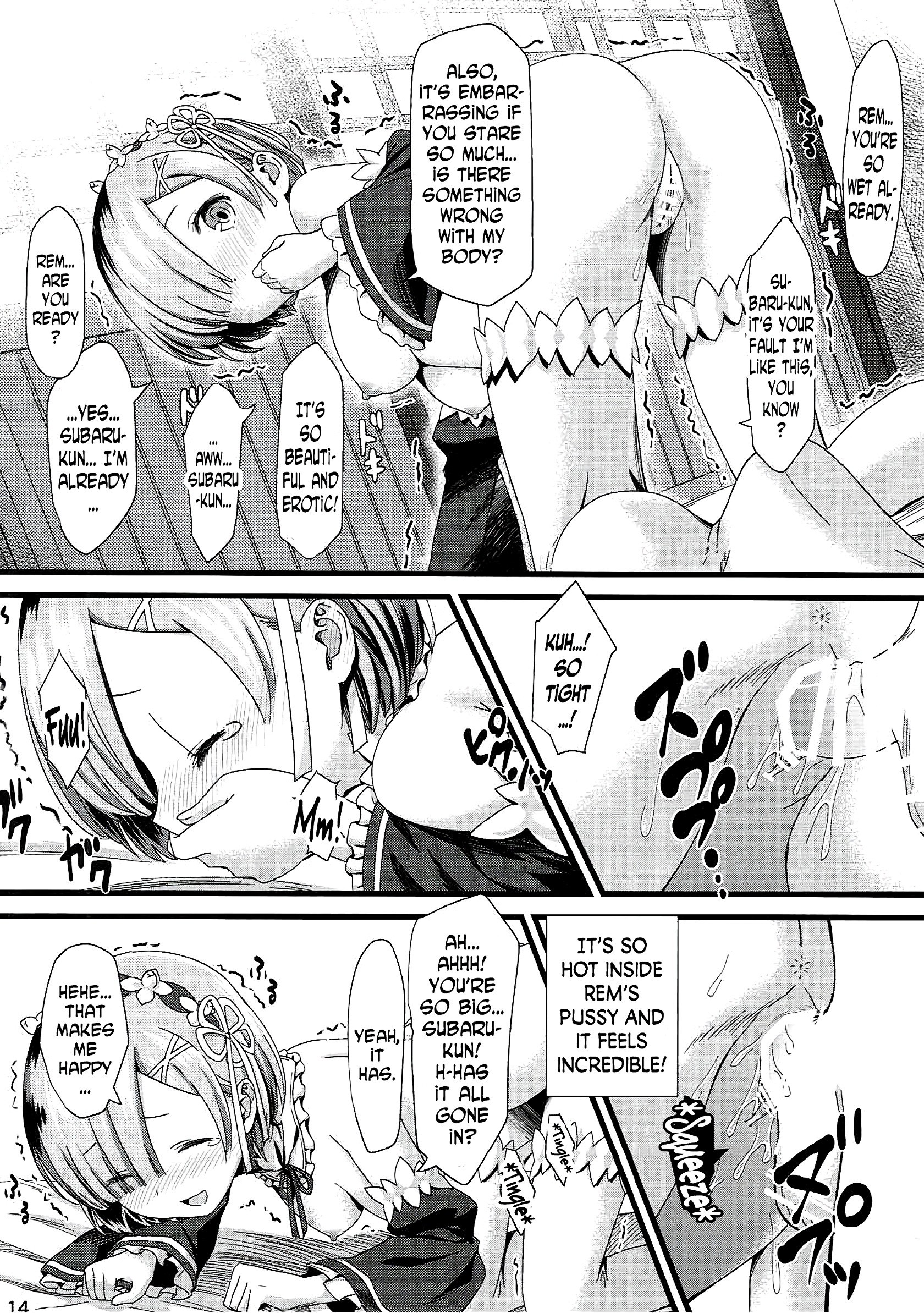 Re: Zero kara Hajimeru Isekai Icha Love Kekkon Seikatsu porn comic picture 13