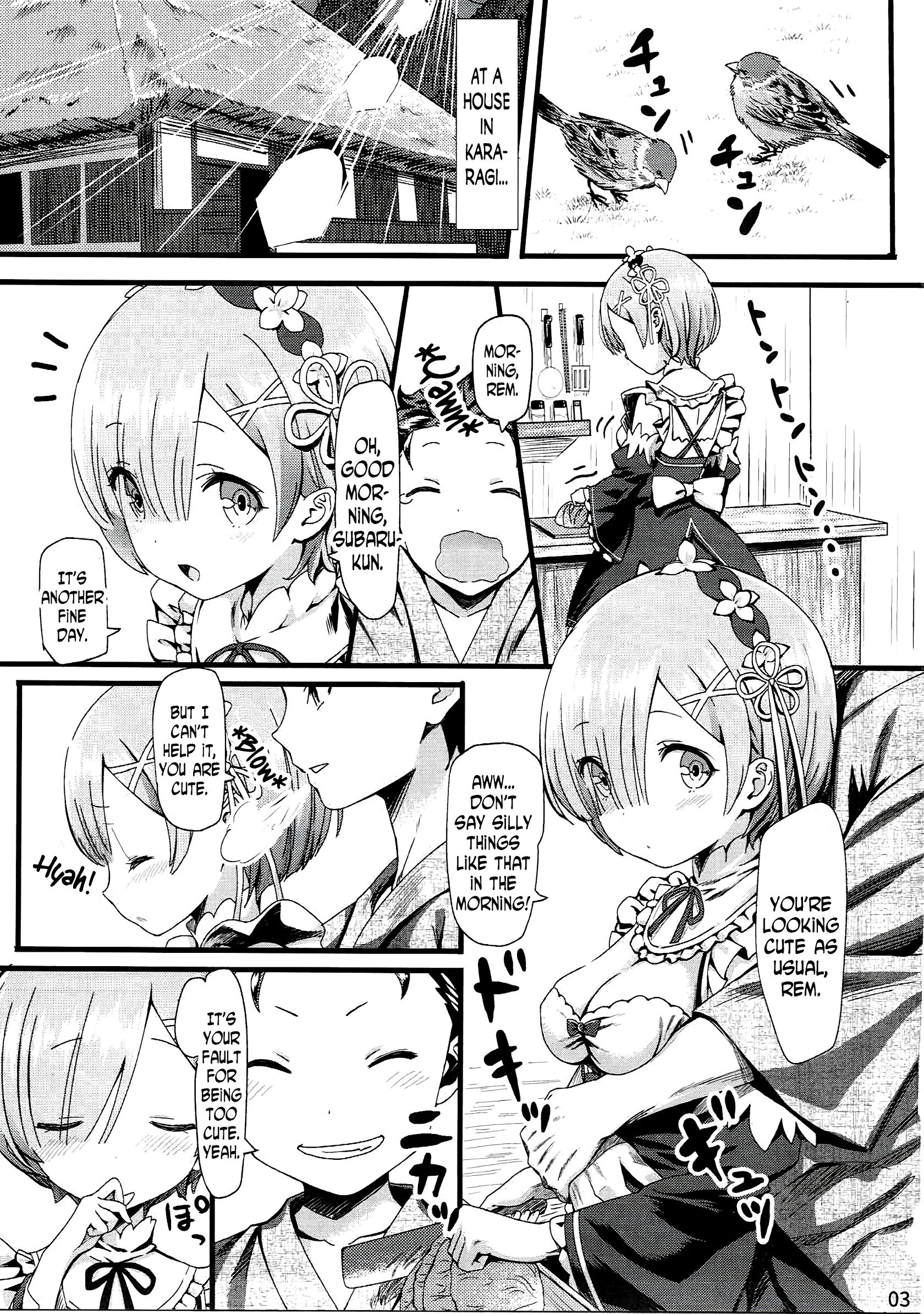 Re: Zero kara Hajimeru Isekai Icha Love Kekkon Seikatsu porn comic picture 2