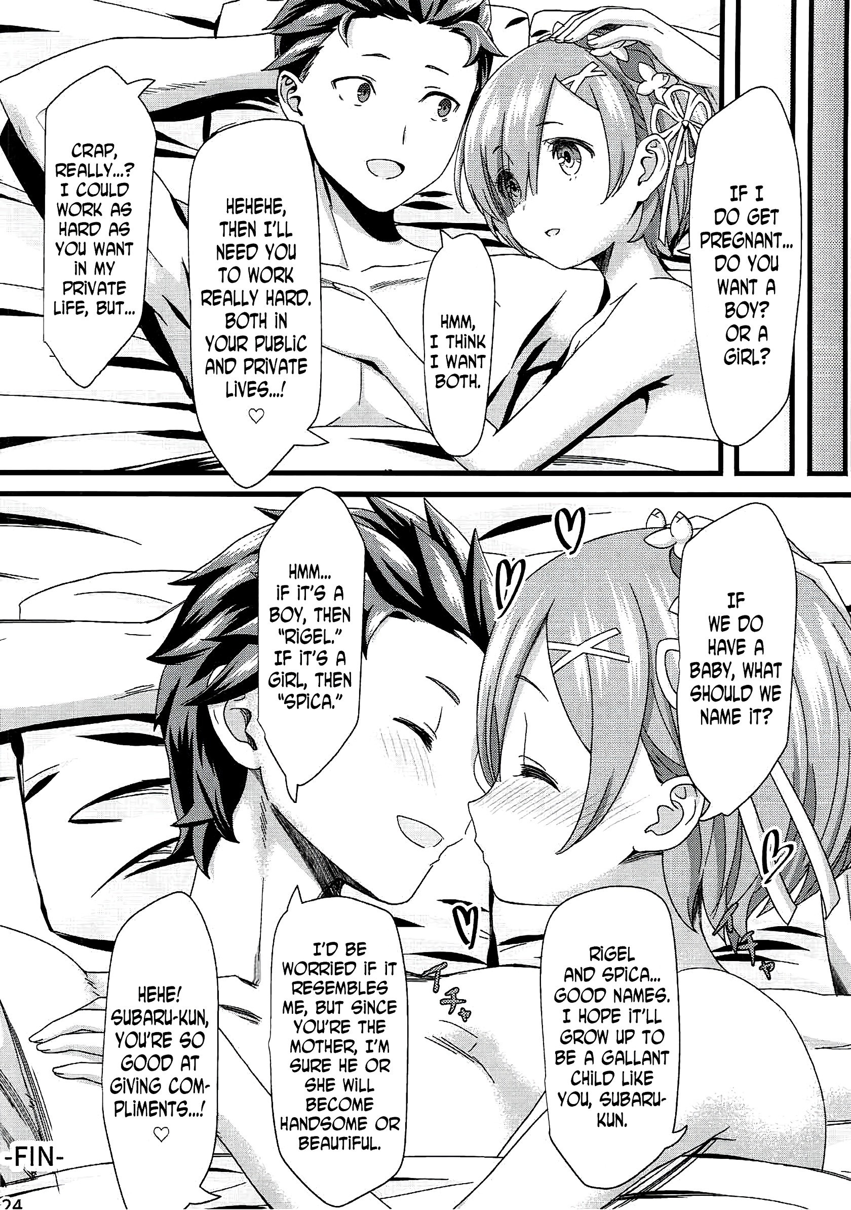 Re: Zero kara Hajimeru Isekai Icha Love Kekkon Seikatsu porn comic picture 23