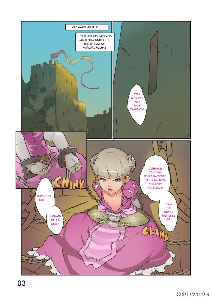 Royal Chains porn comic picture 2