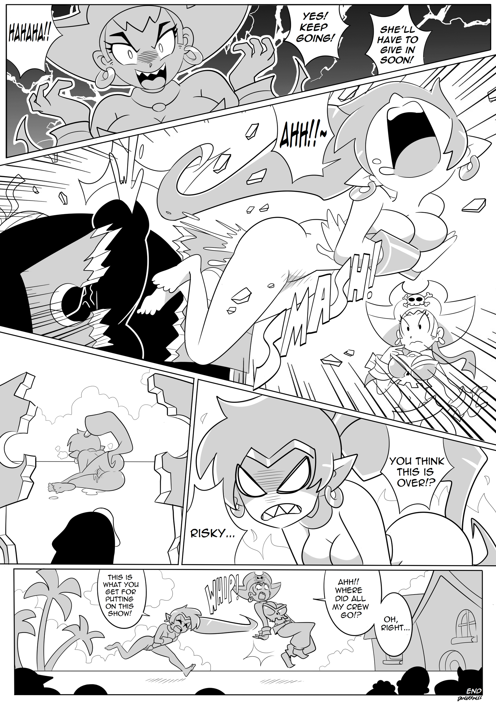 Shantae and Risky's Revenge porn comic picture 6