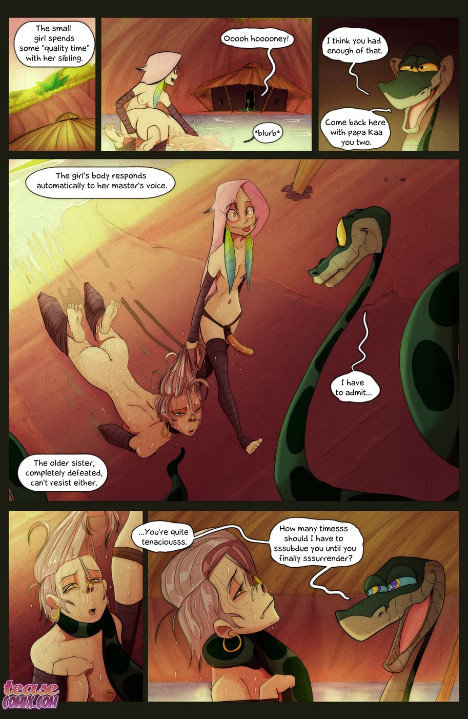 The Snake and The Girl 5 porn comic picture 4