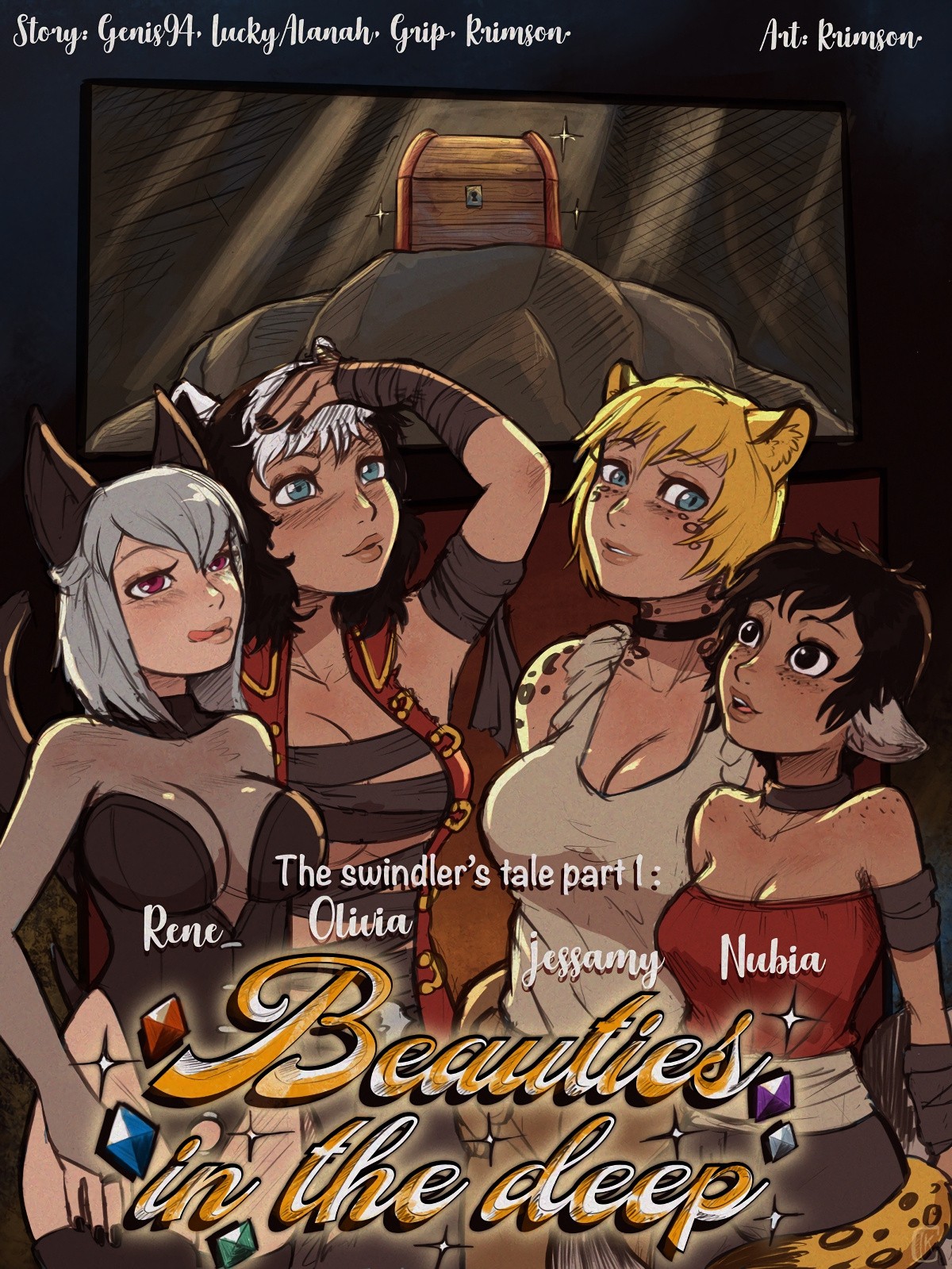 The swindler's tale 1: Beauties in the deep porn comic picture 1