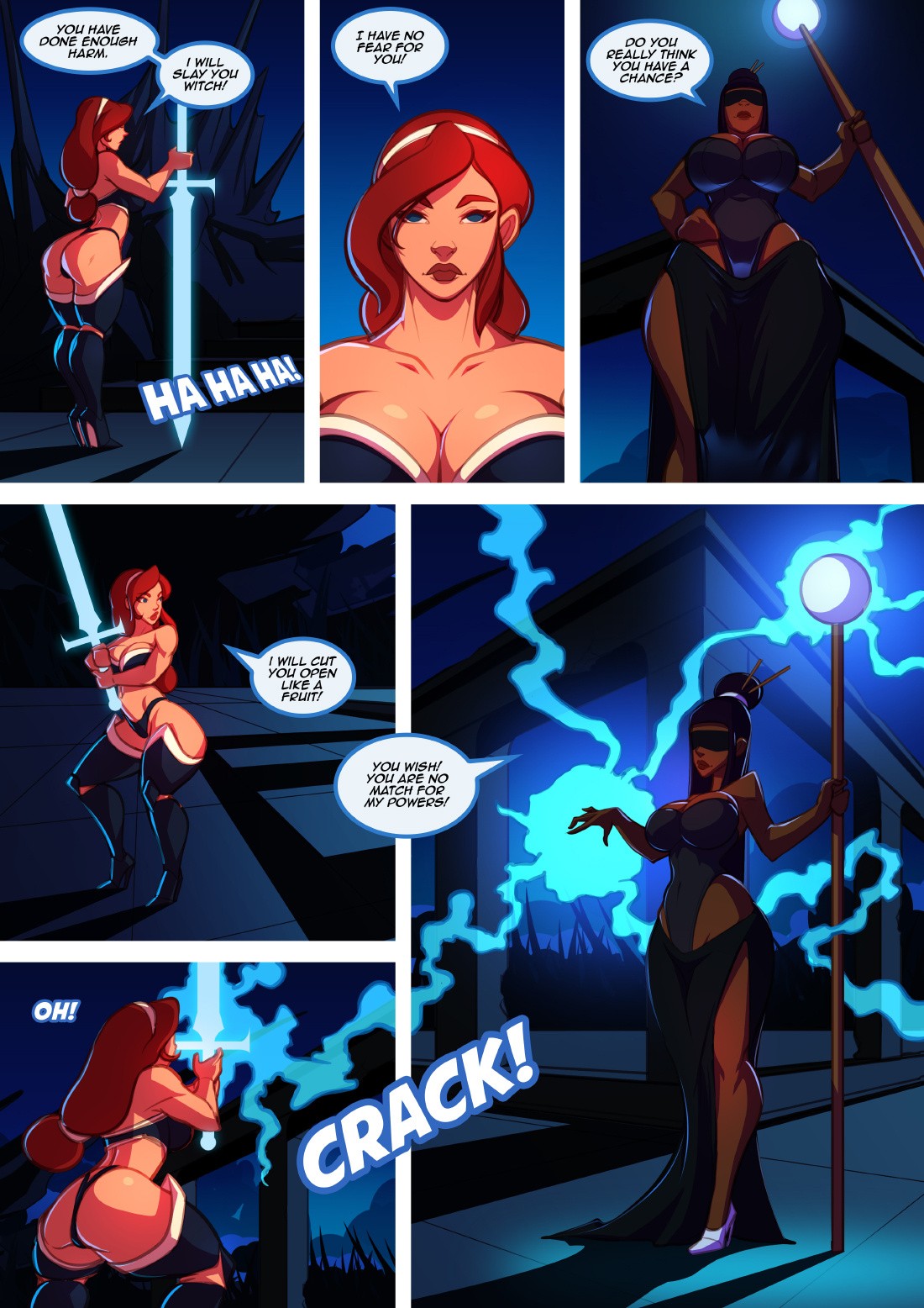 Witch Hunter Aira porn comic picture 2