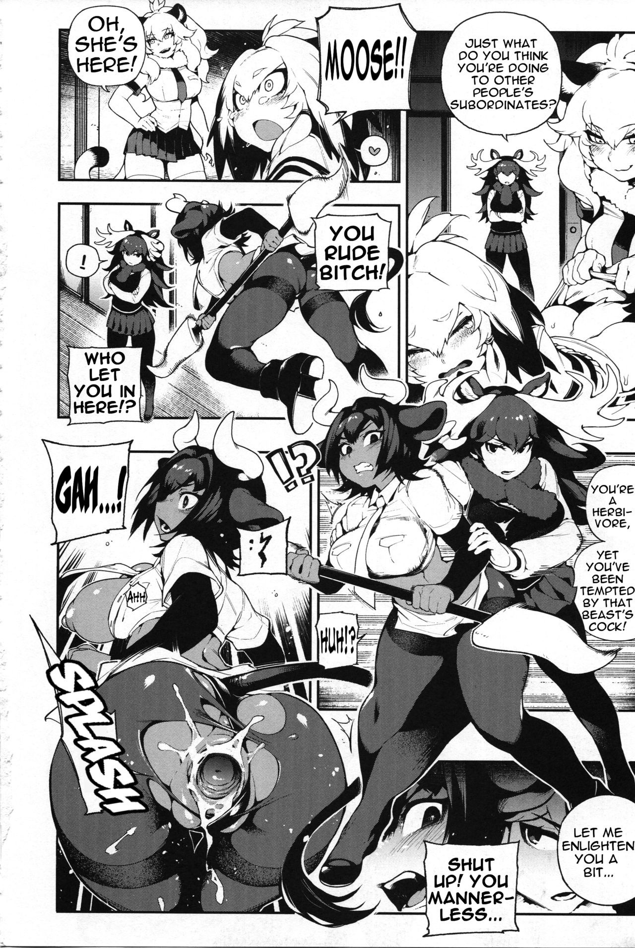 BEAST FRIENDS hentai manga picture 11