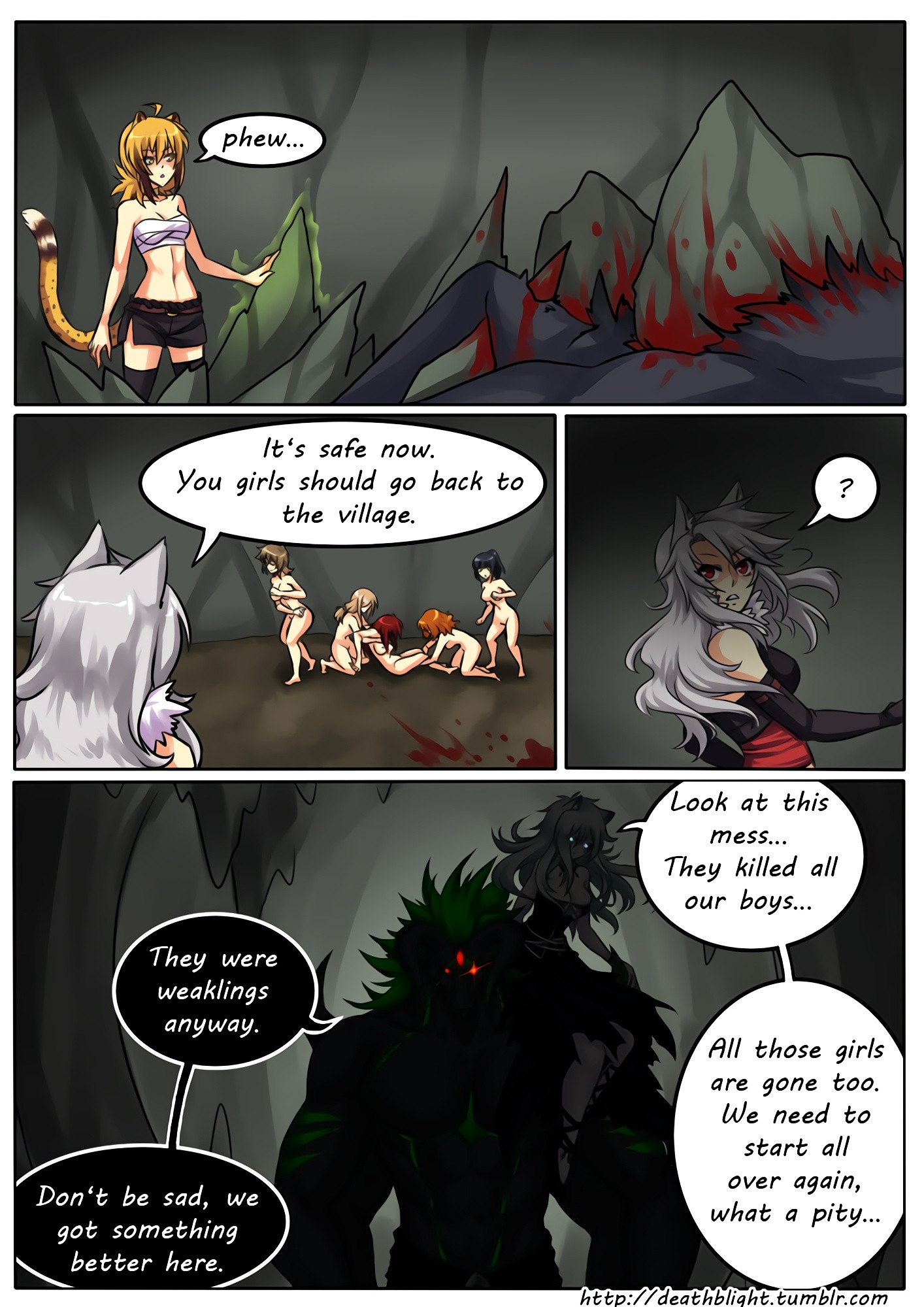 Deathblight Ch. 1 porn comic picture 11