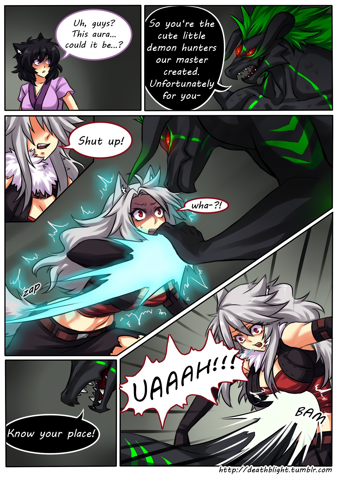 Deathblight Ch. 1 porn comic picture 12