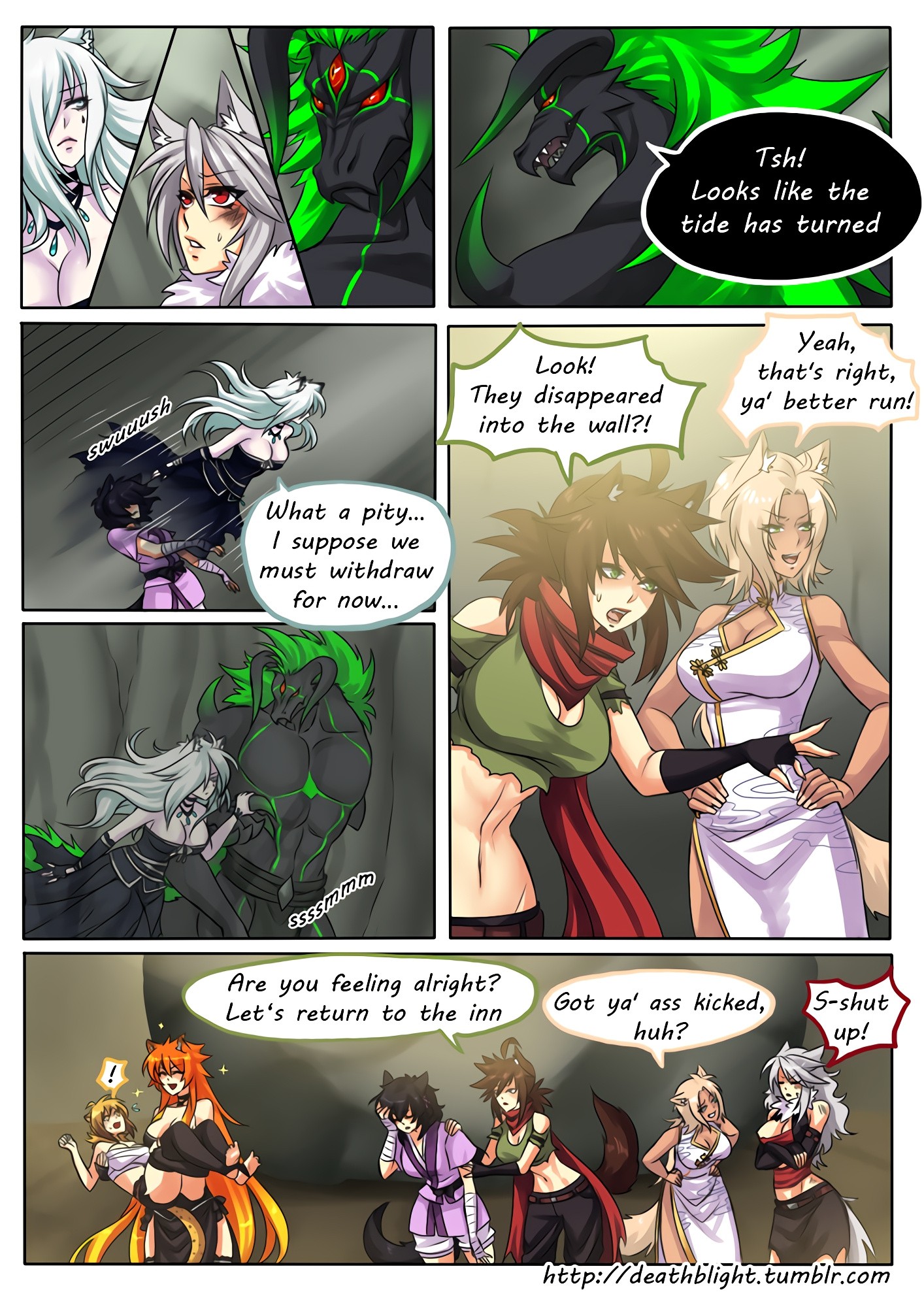 Deathblight Ch. 1 porn comic picture 17