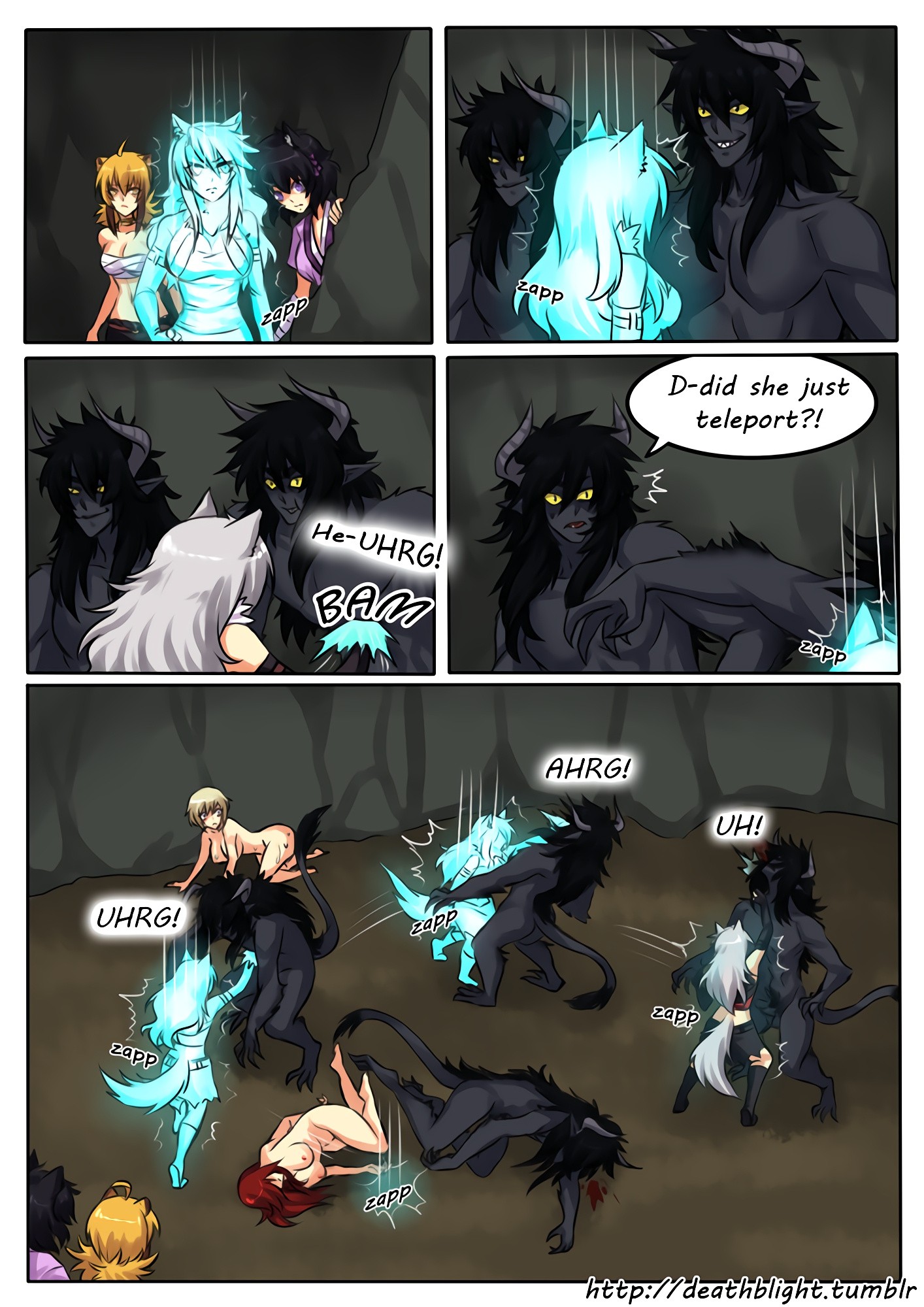 Deathblight Ch. 1 porn comic picture 8