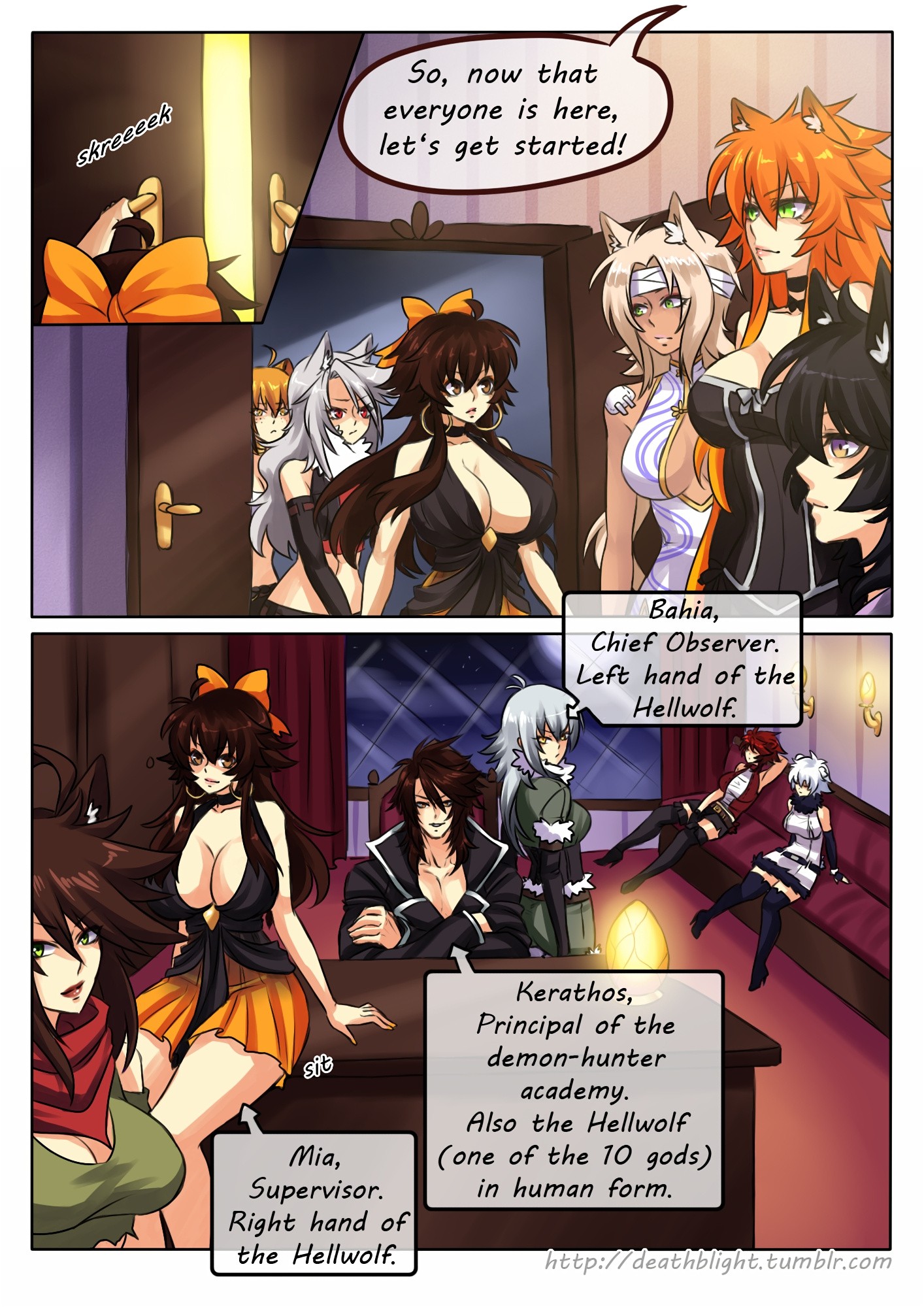 Deathblight Ch. 2 porn comic picture 15