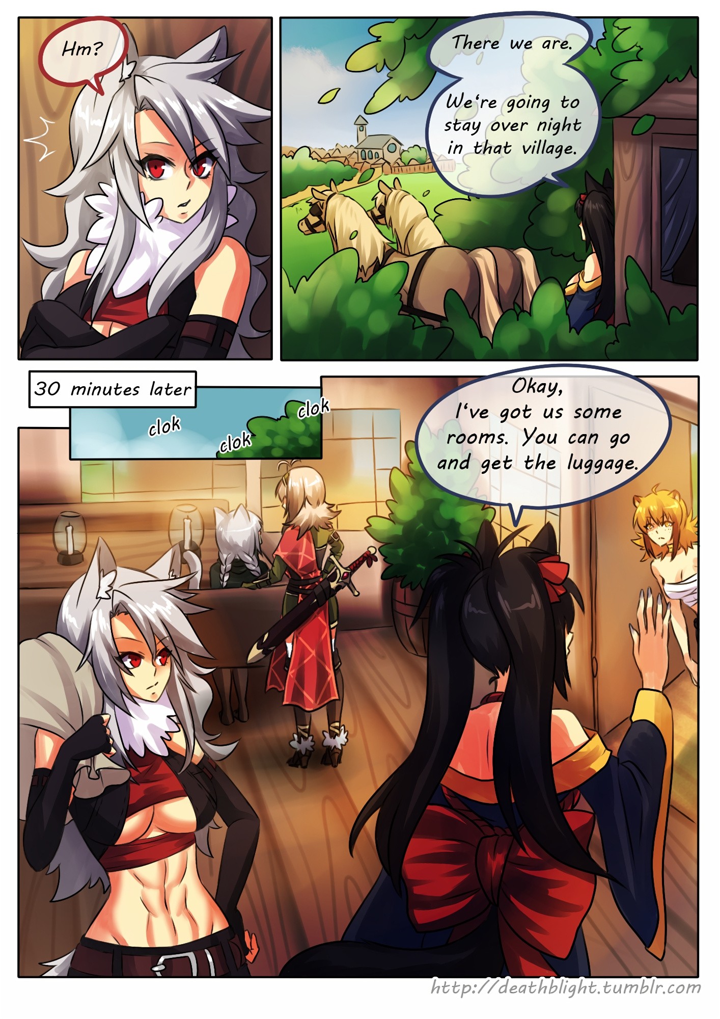 Deathblight Ch. 2 porn comic picture 31