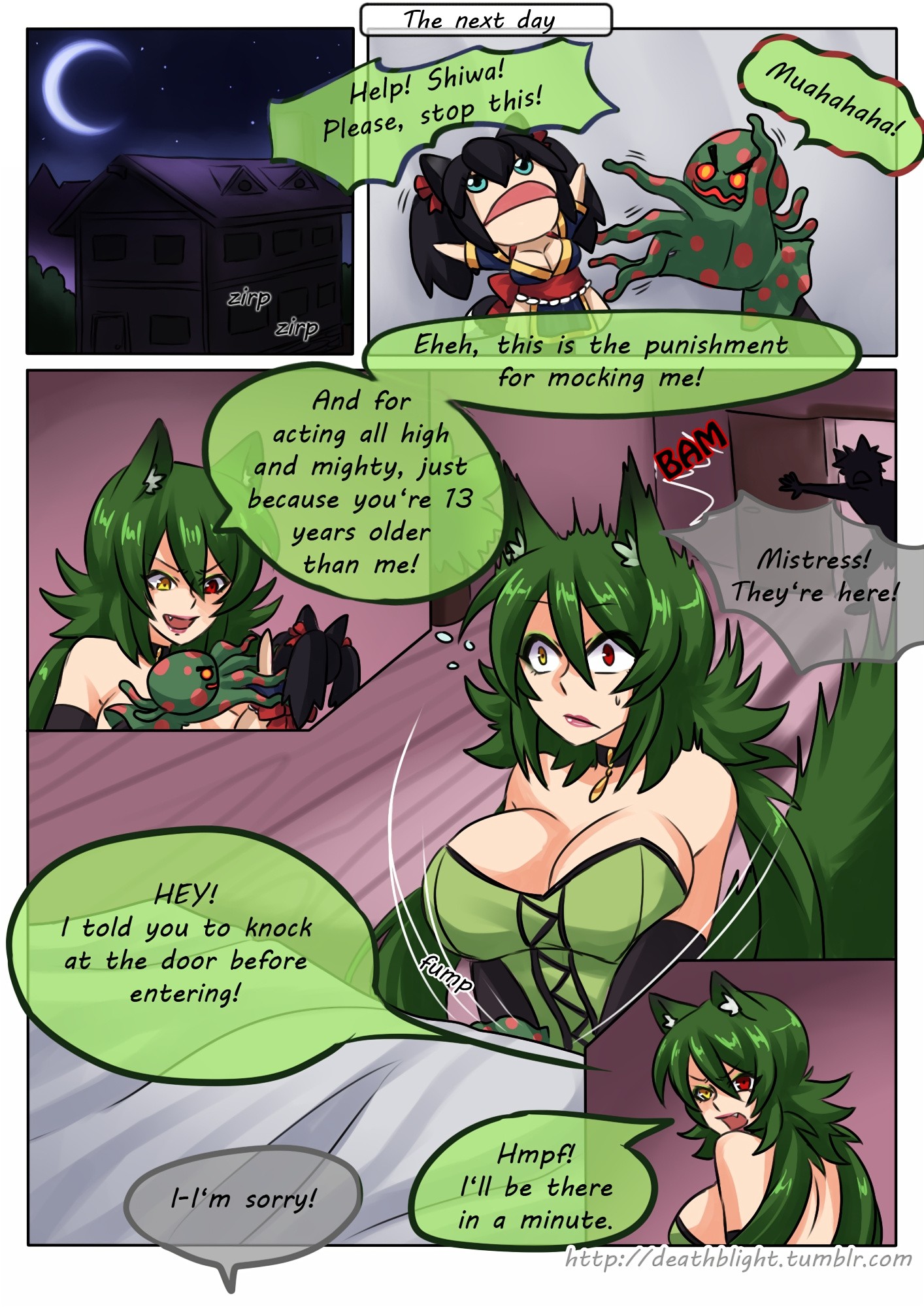 Deathblight Ch. 2 porn comic picture 32