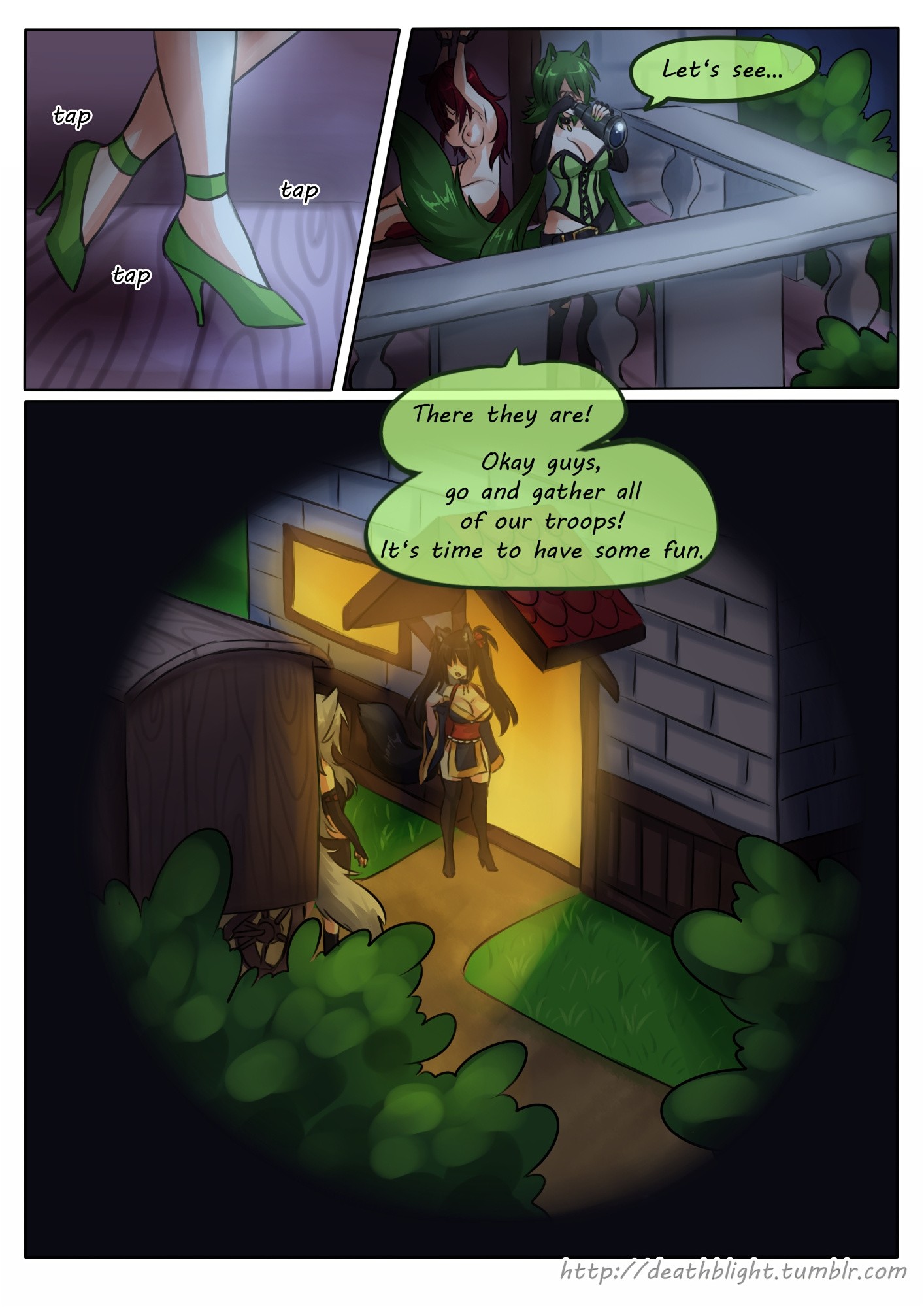 Deathblight Ch. 2 porn comic picture 34