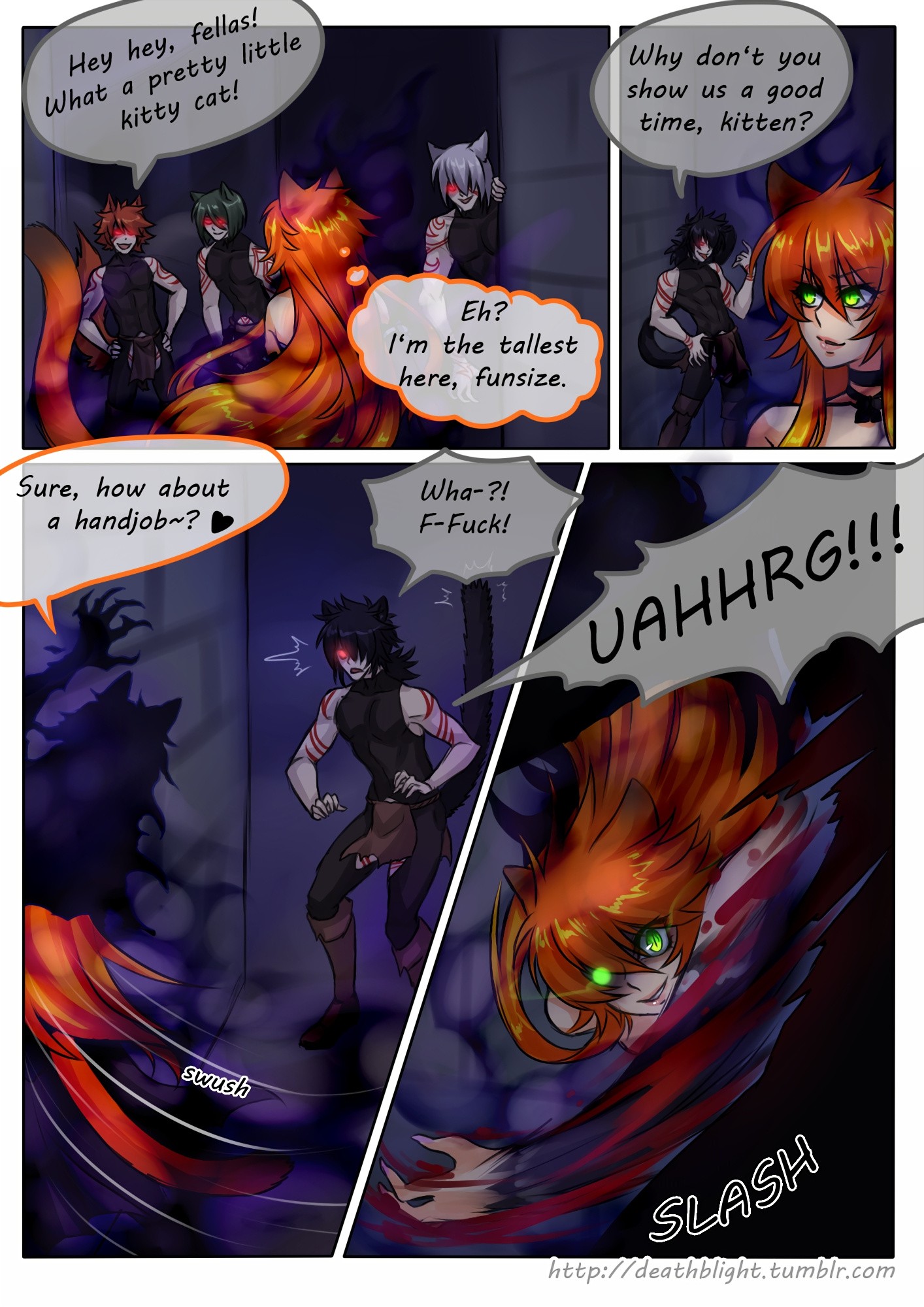 Deathblight Ch. 2 porn comic picture 37