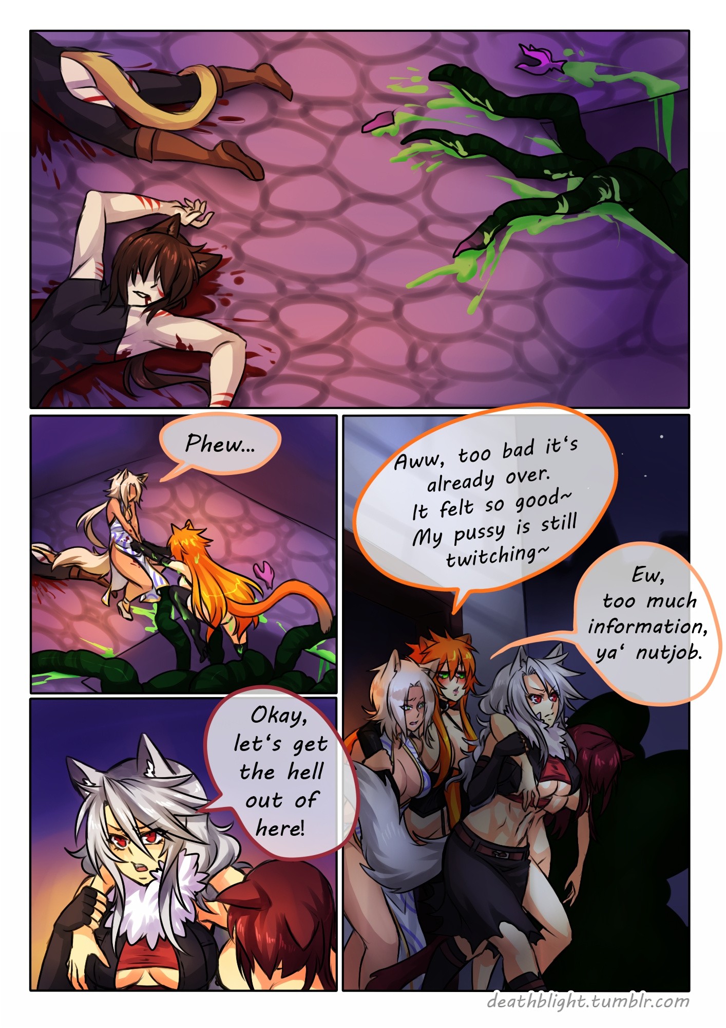 Deathblight Ch. 2 porn comic picture 61