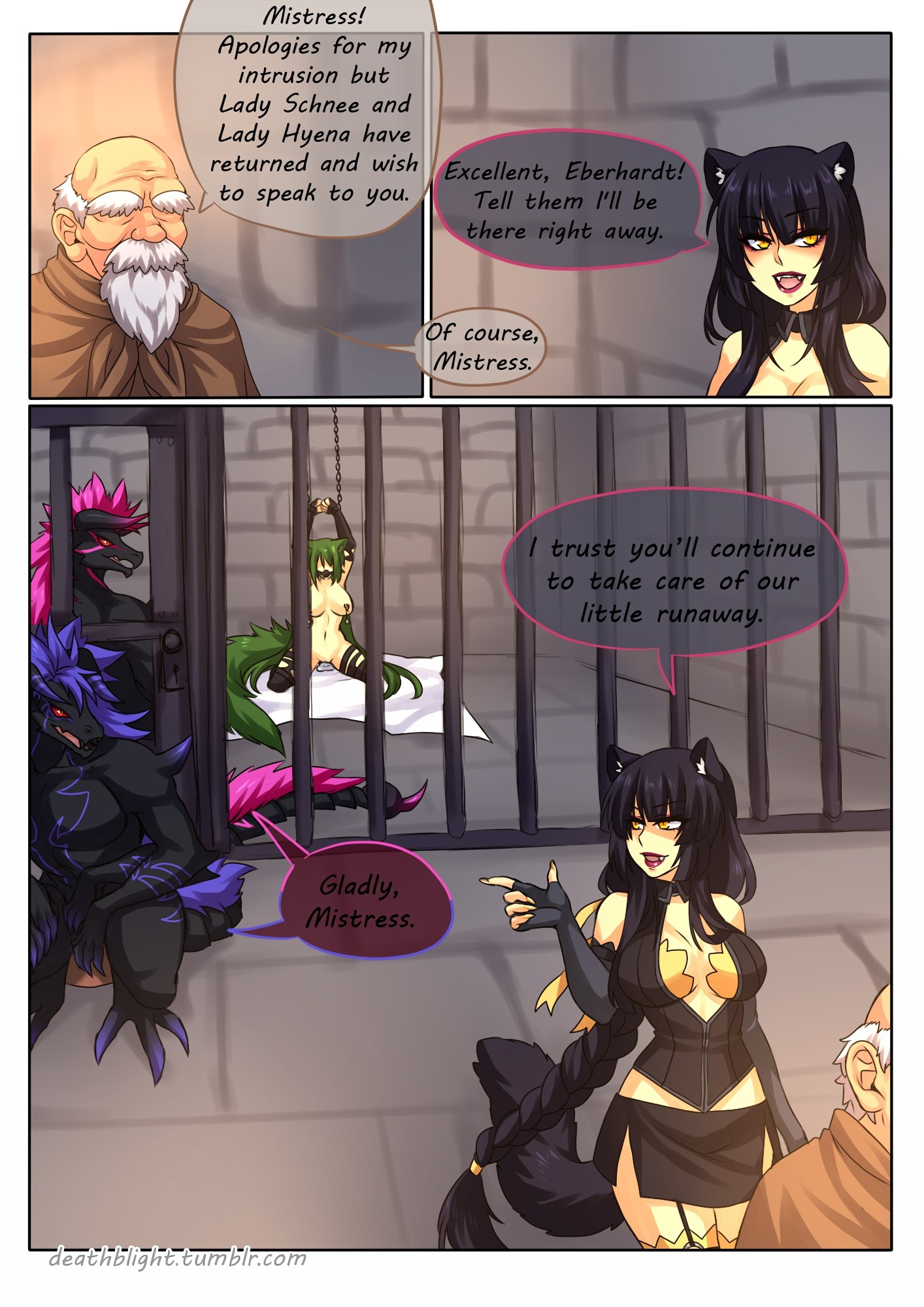 Deathblight Ch. 3 porn comic picture 101