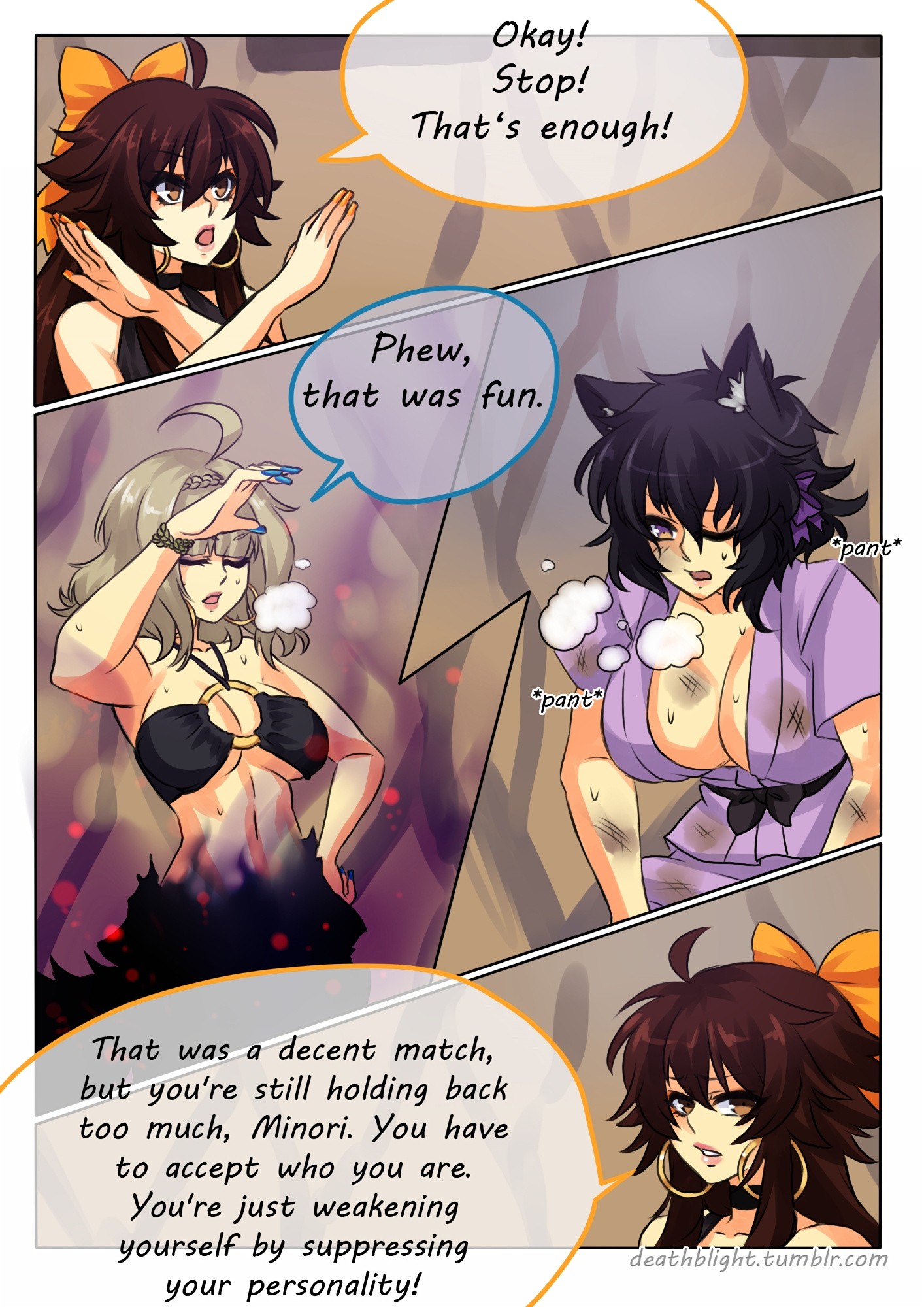 Deathblight Ch. 3 porn comic picture 15