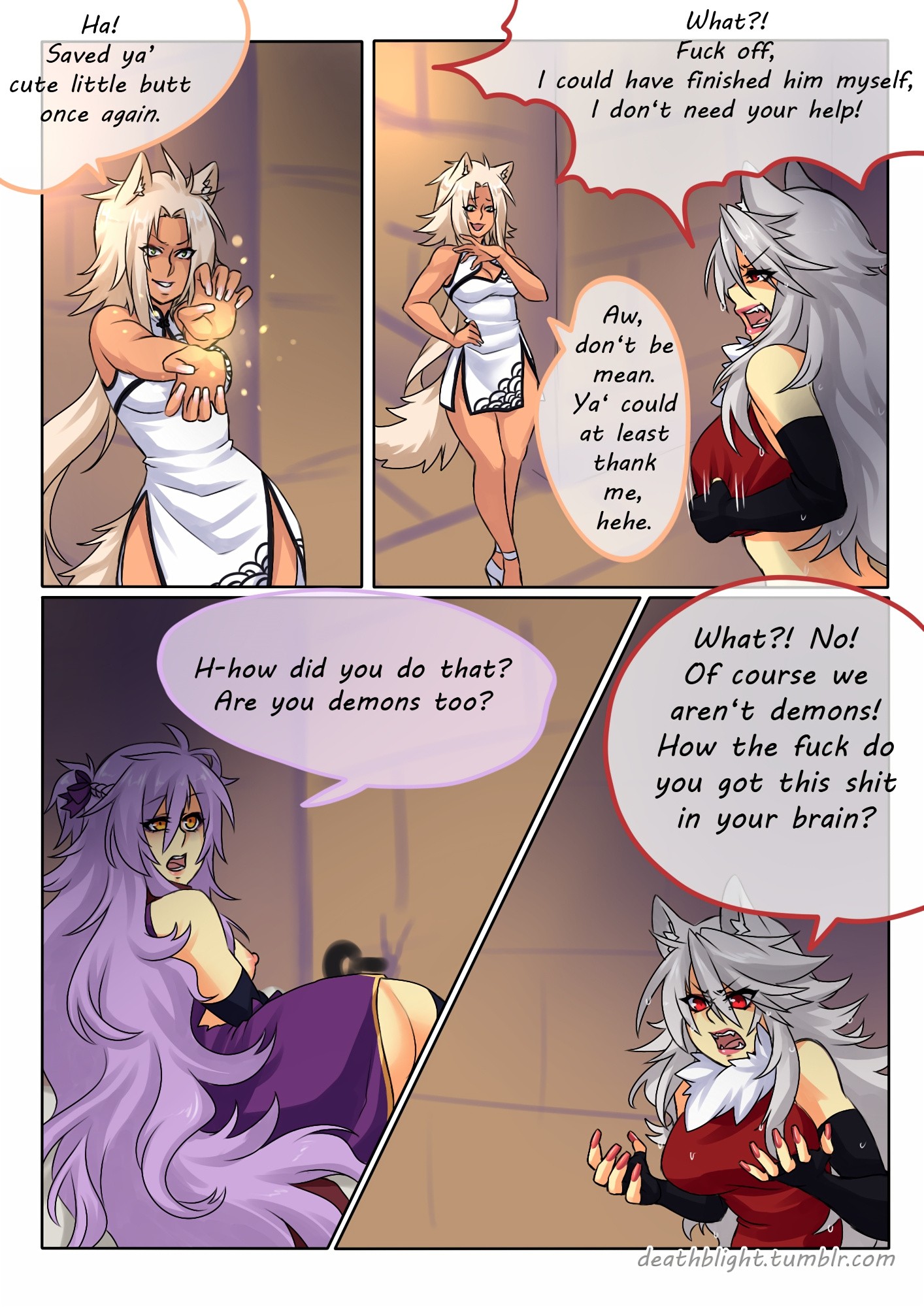 Deathblight Ch. 3 porn comic picture 65