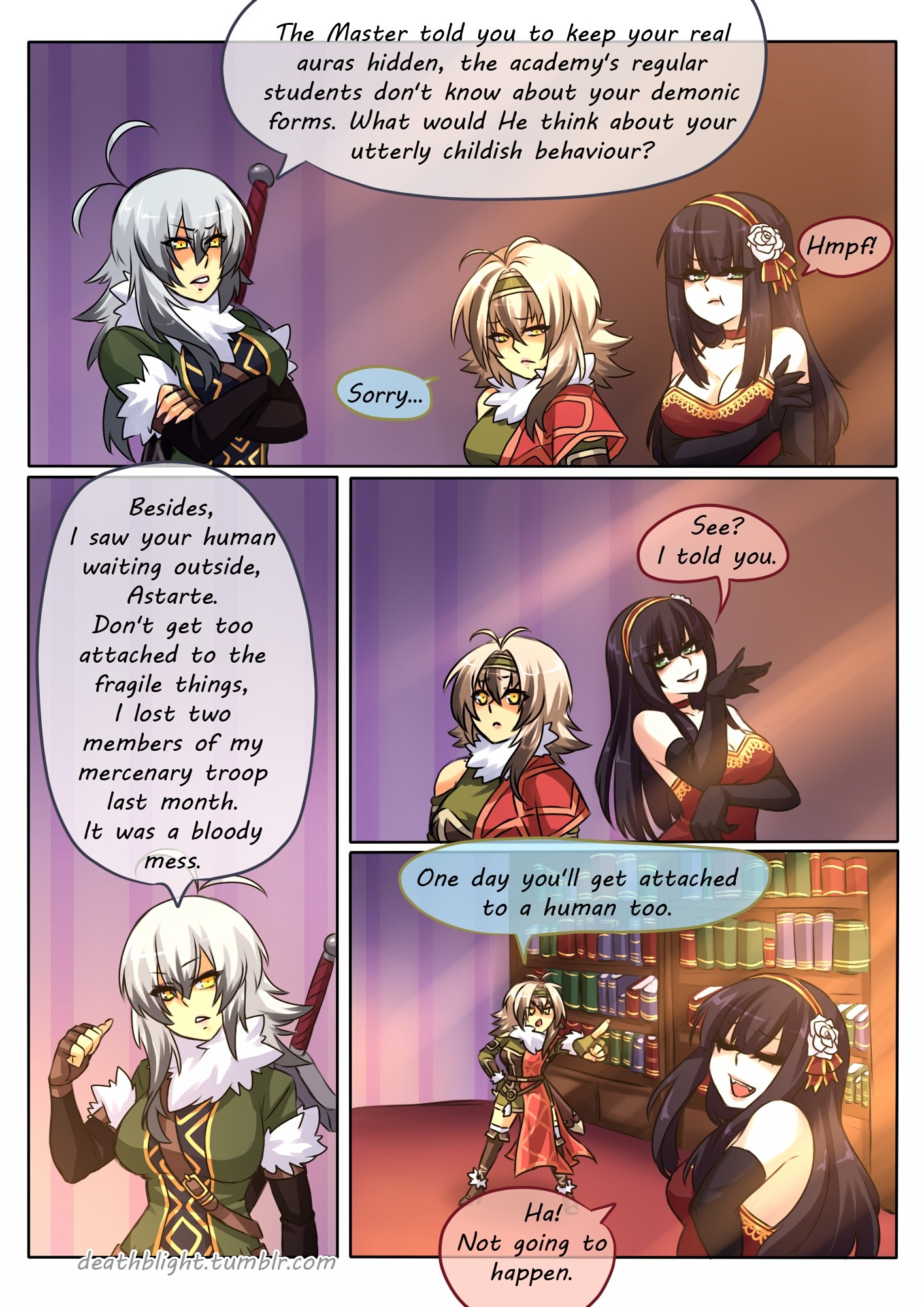 Deathblight Ch. 3 porn comic picture 92