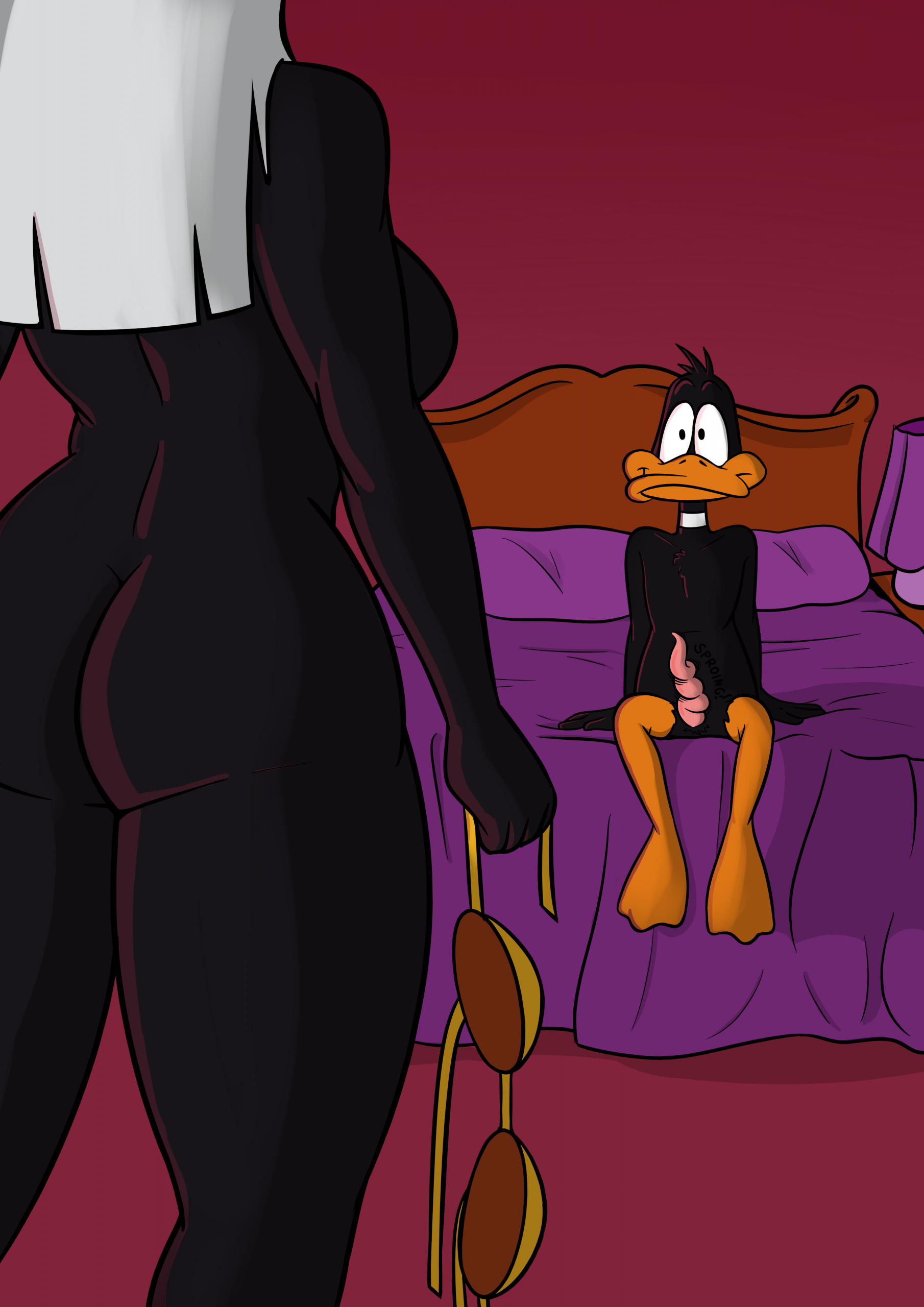 Duck Dodgers porn comic picture 1
