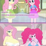 Equestria Girls Bimbo porn comic picture 1