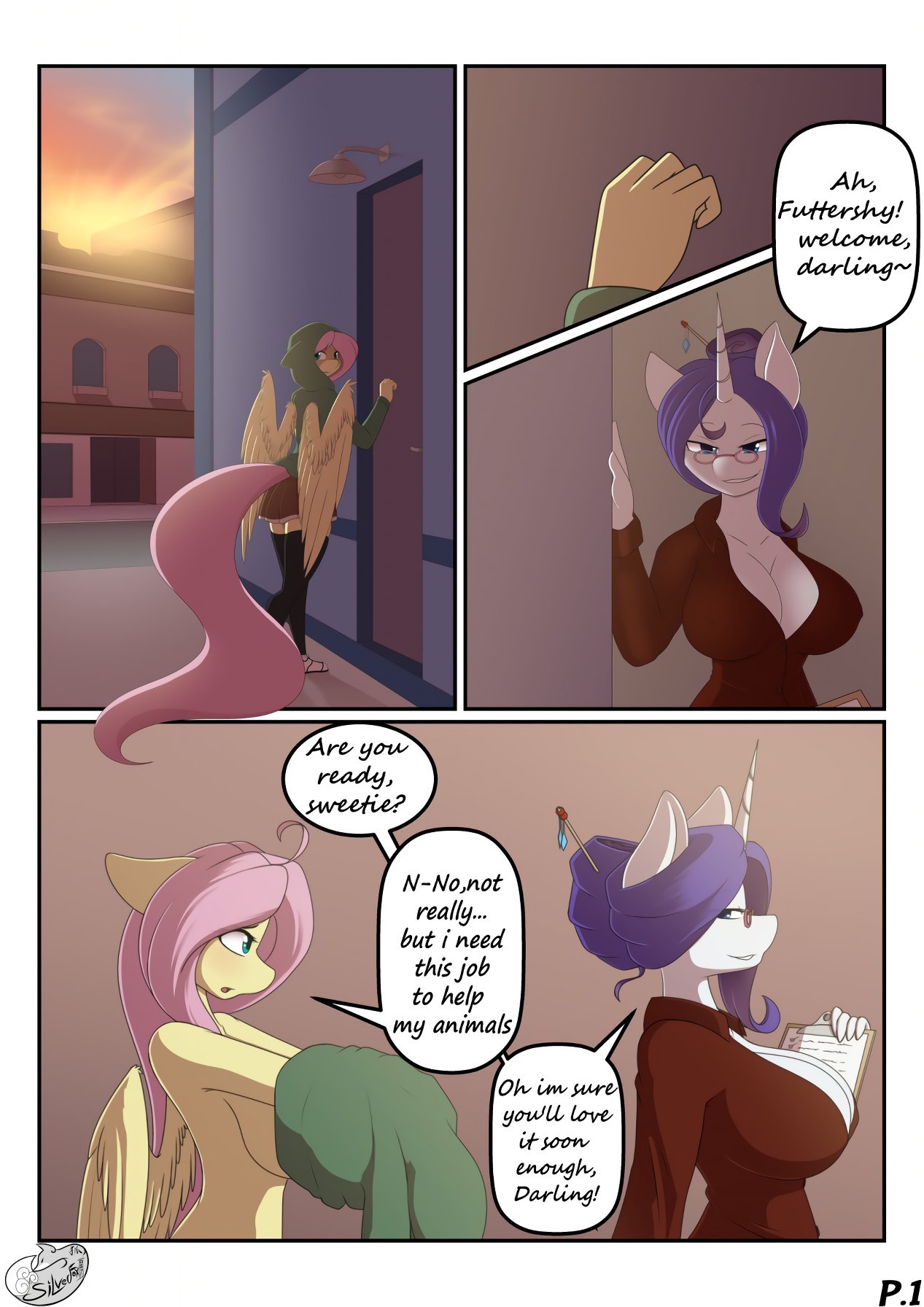 Fluttershy's Show porn comic picture 1