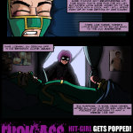 Fuck Ass - Hit Girl Gets Popped porn comic picture 1