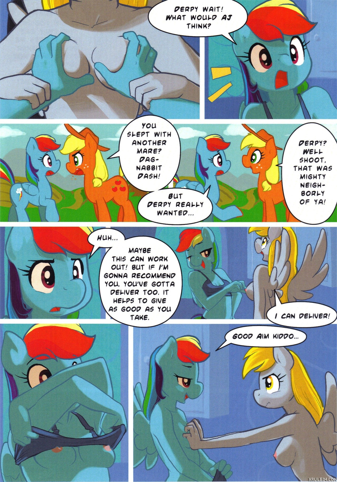 Hoof Beat 2 porn comic picture 49