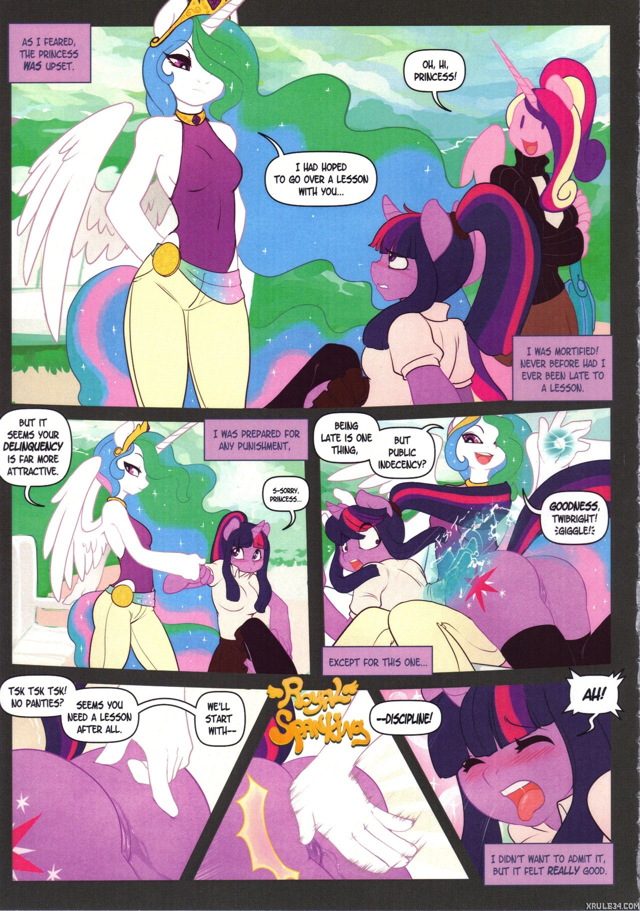 Hoof Beat 2 porn comic picture 9