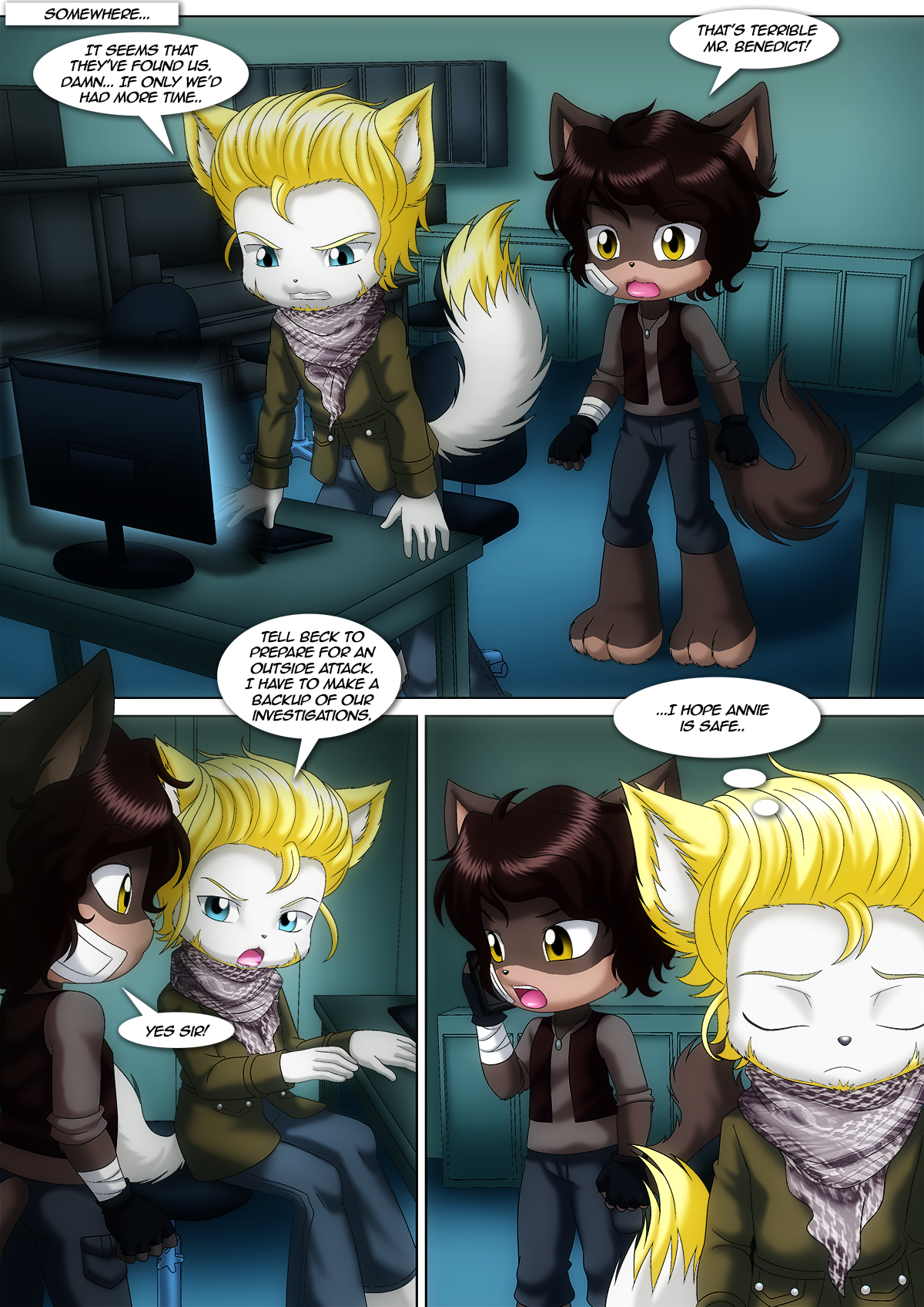 Little Tails 10: Run porn comic picture 29