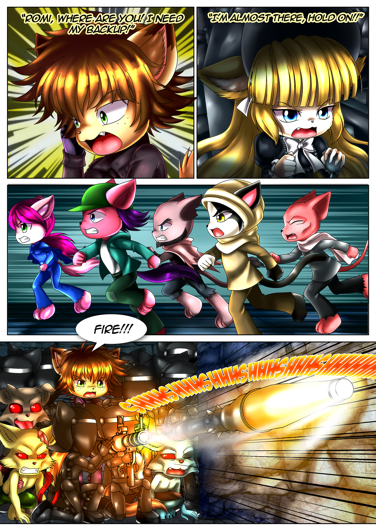 Little Tails 10: Run porn comic picture 38