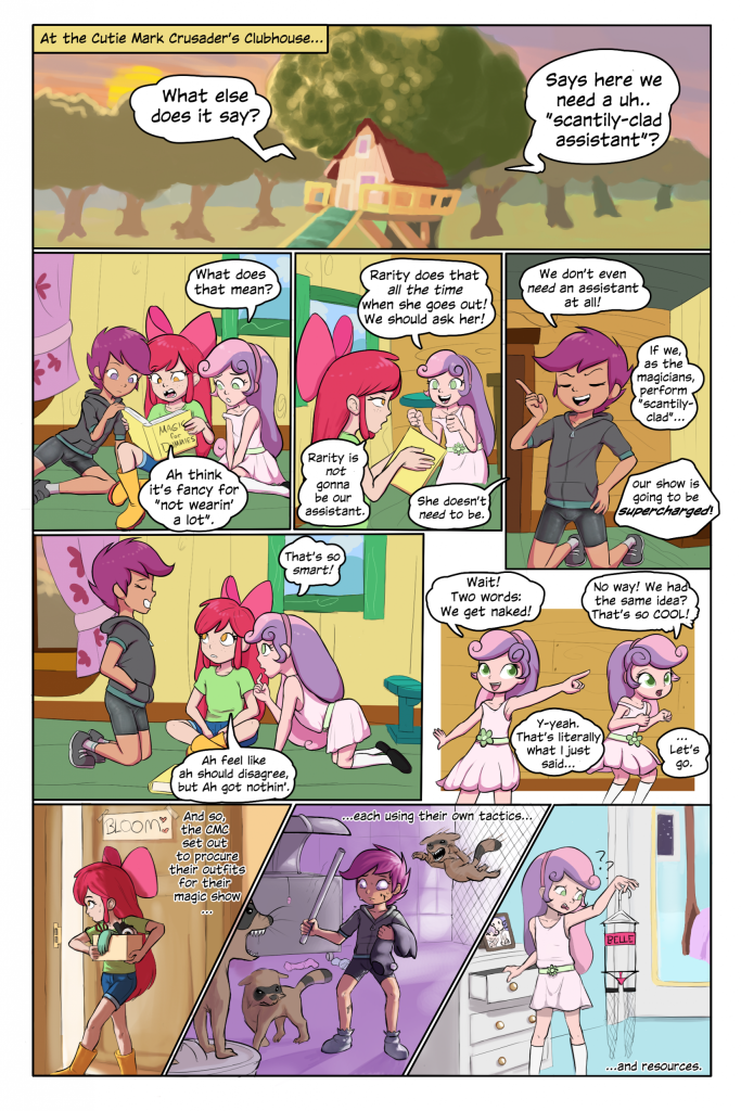 Magically Pernicious porn comic picture 1