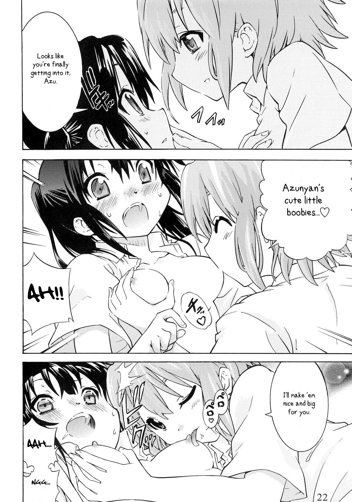 Mesomeso Azunyan! hentai manga picture 19