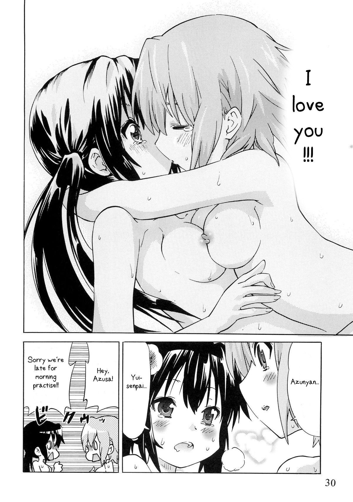 Mesomeso Azunyan! hentai manga picture 27