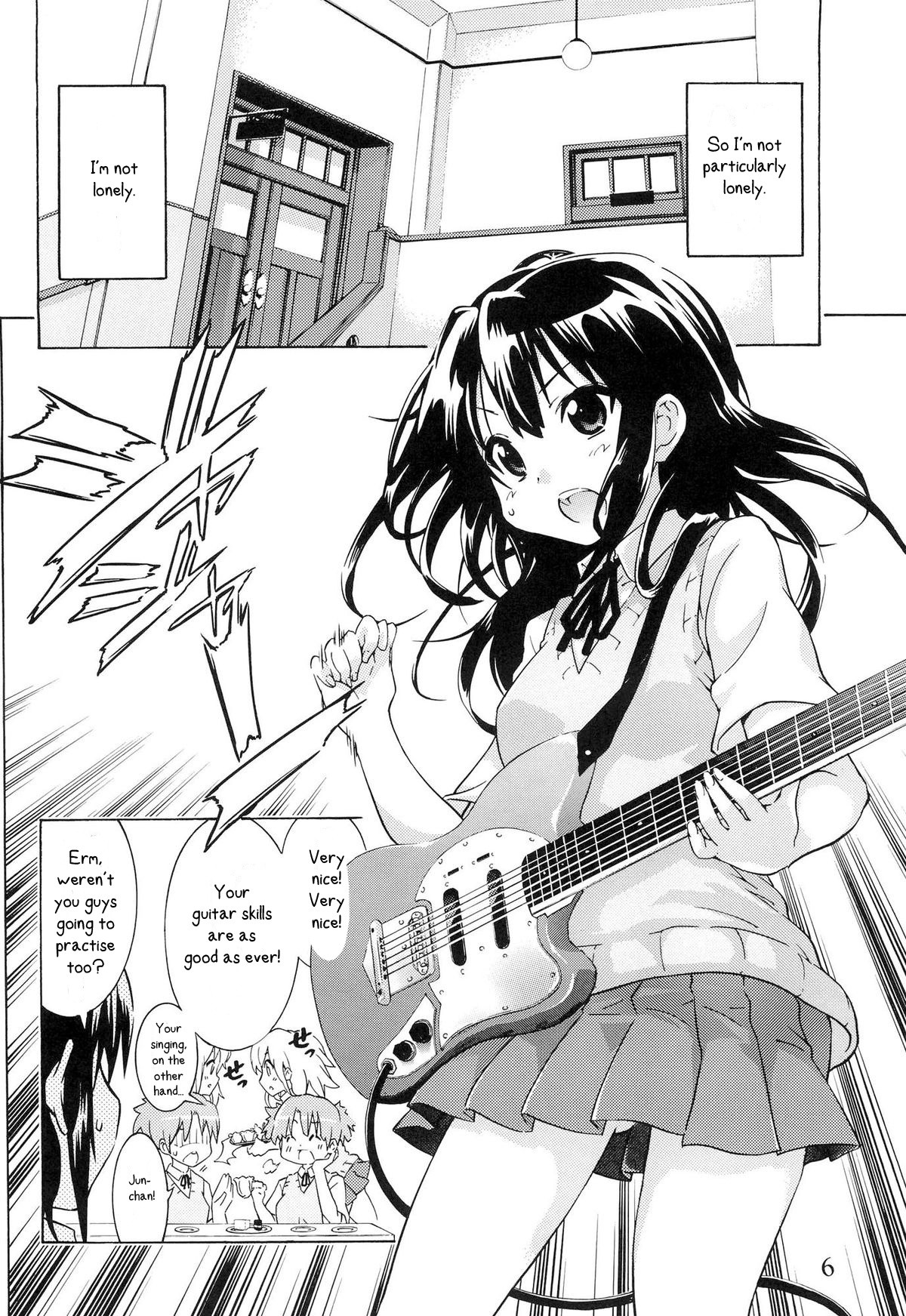 Mesomeso Azunyan! hentai manga picture 3