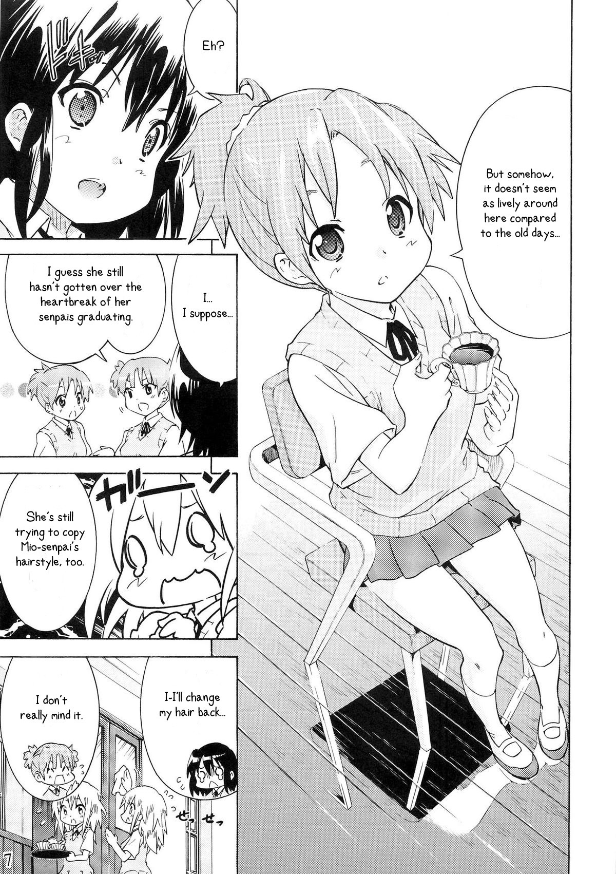 Mesomeso Azunyan! hentai manga picture 4