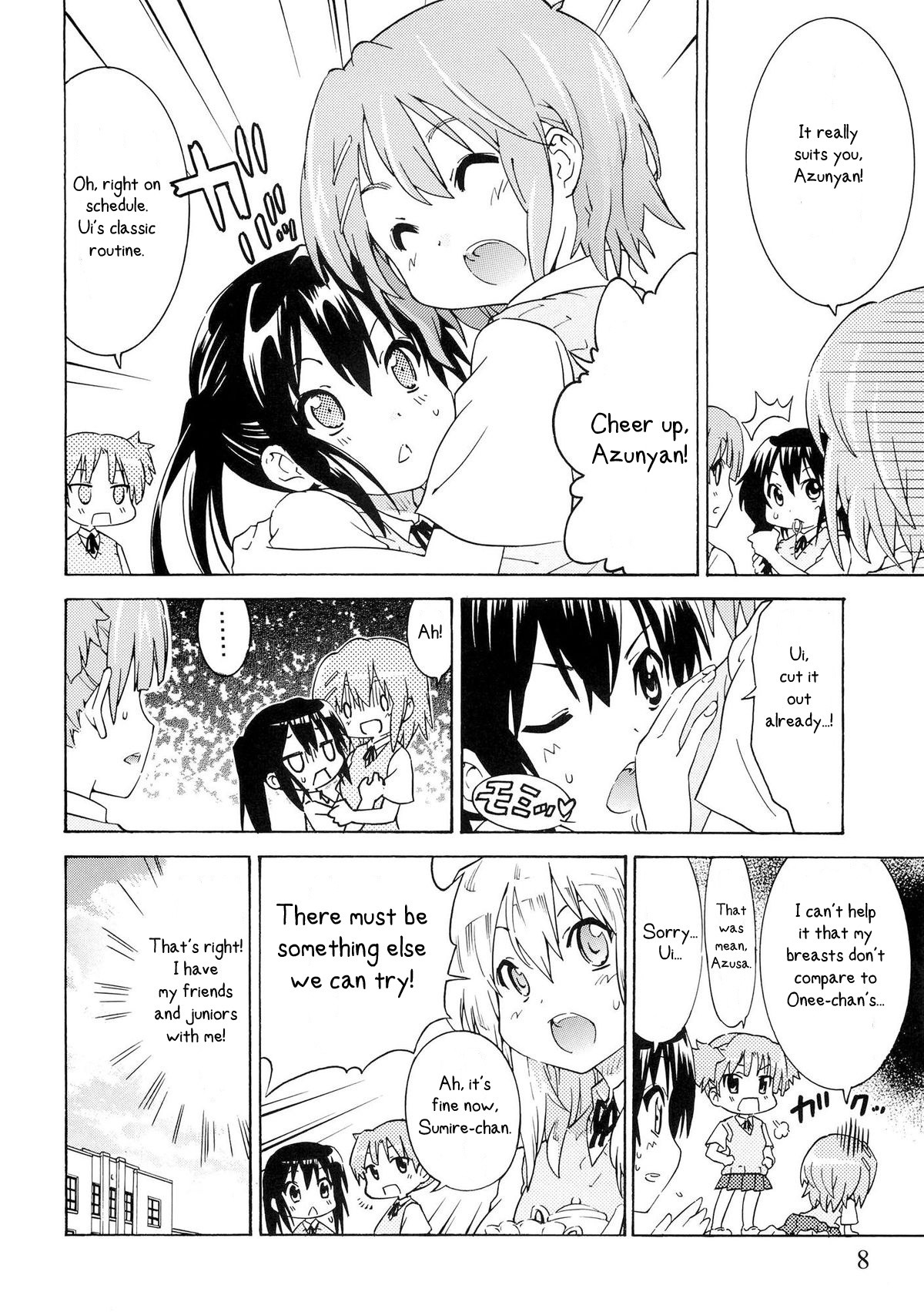 Mesomeso Azunyan! hentai manga picture 5