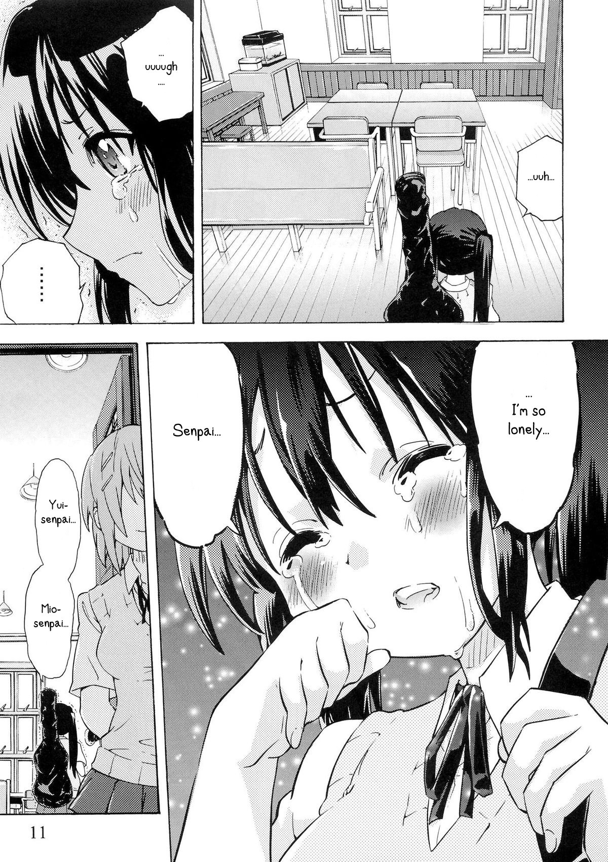 Mesomeso Azunyan! hentai manga picture 8