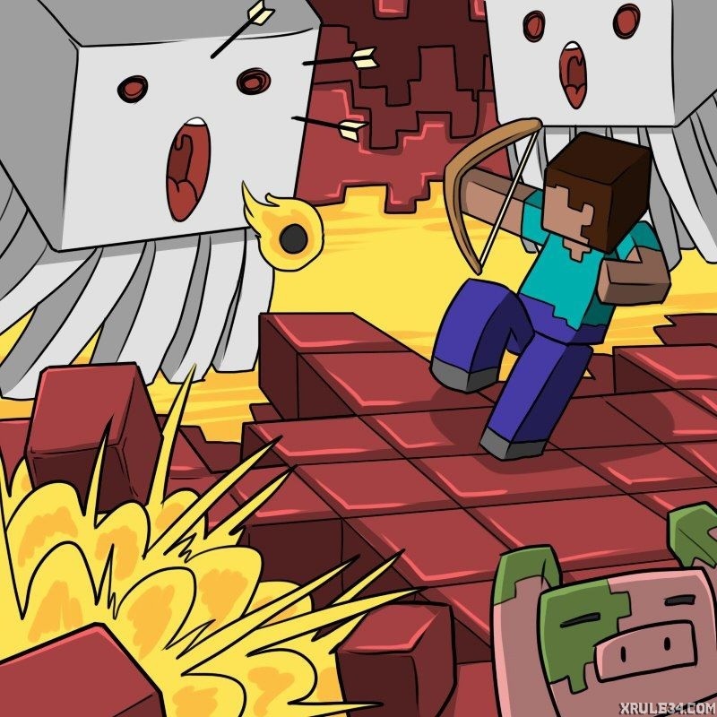 Minecraft 3 porn comic picture 9