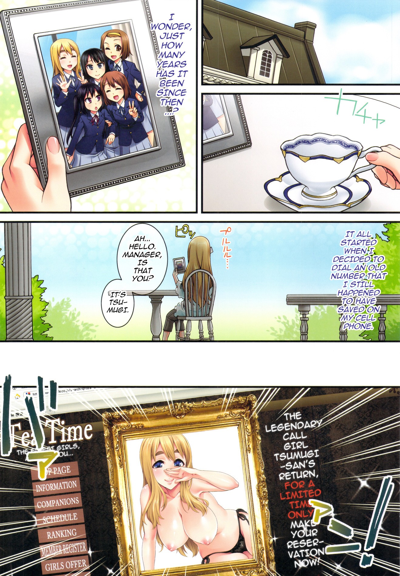 Mugi-chan's Secret Part Time Job 5 hentai manga picture 2