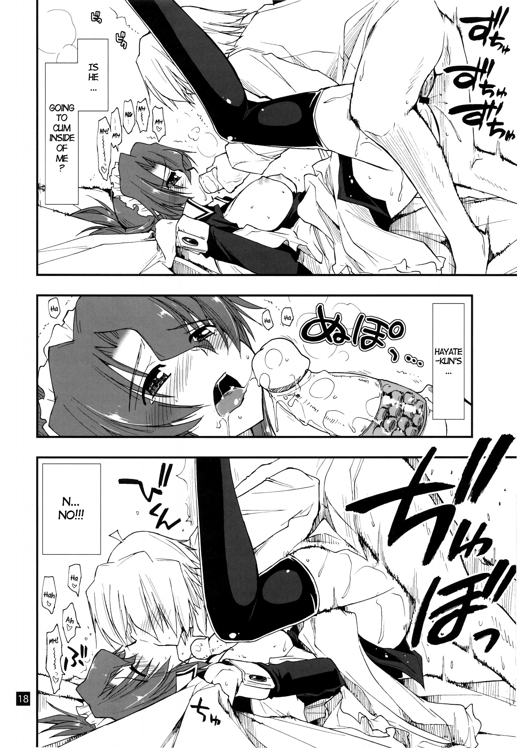 Nanoda!!!!! + Omake hentai manga picture 14