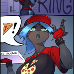 Pizza Delivery porn comic picture 1